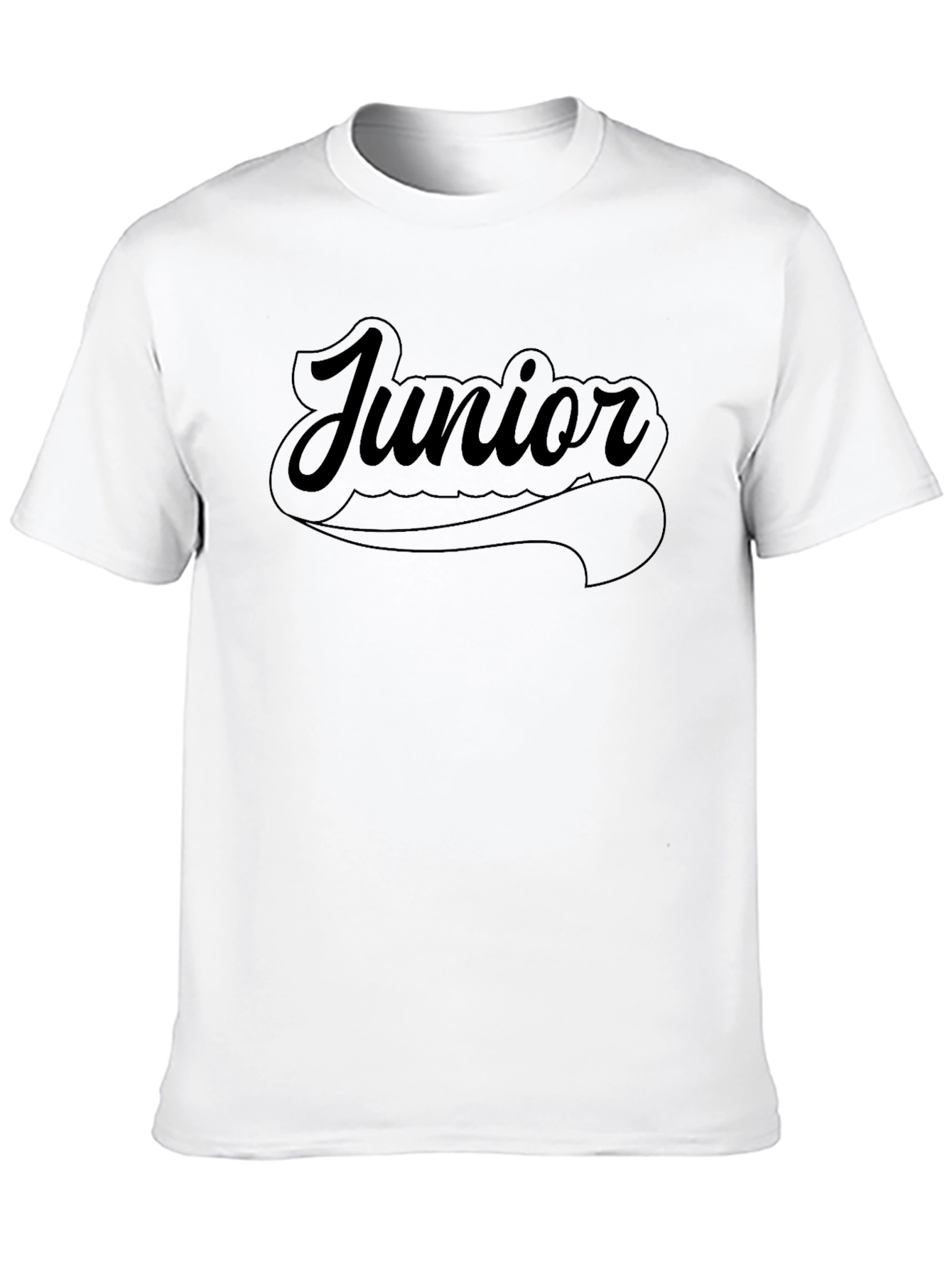 Junior Script Black T-Shirt