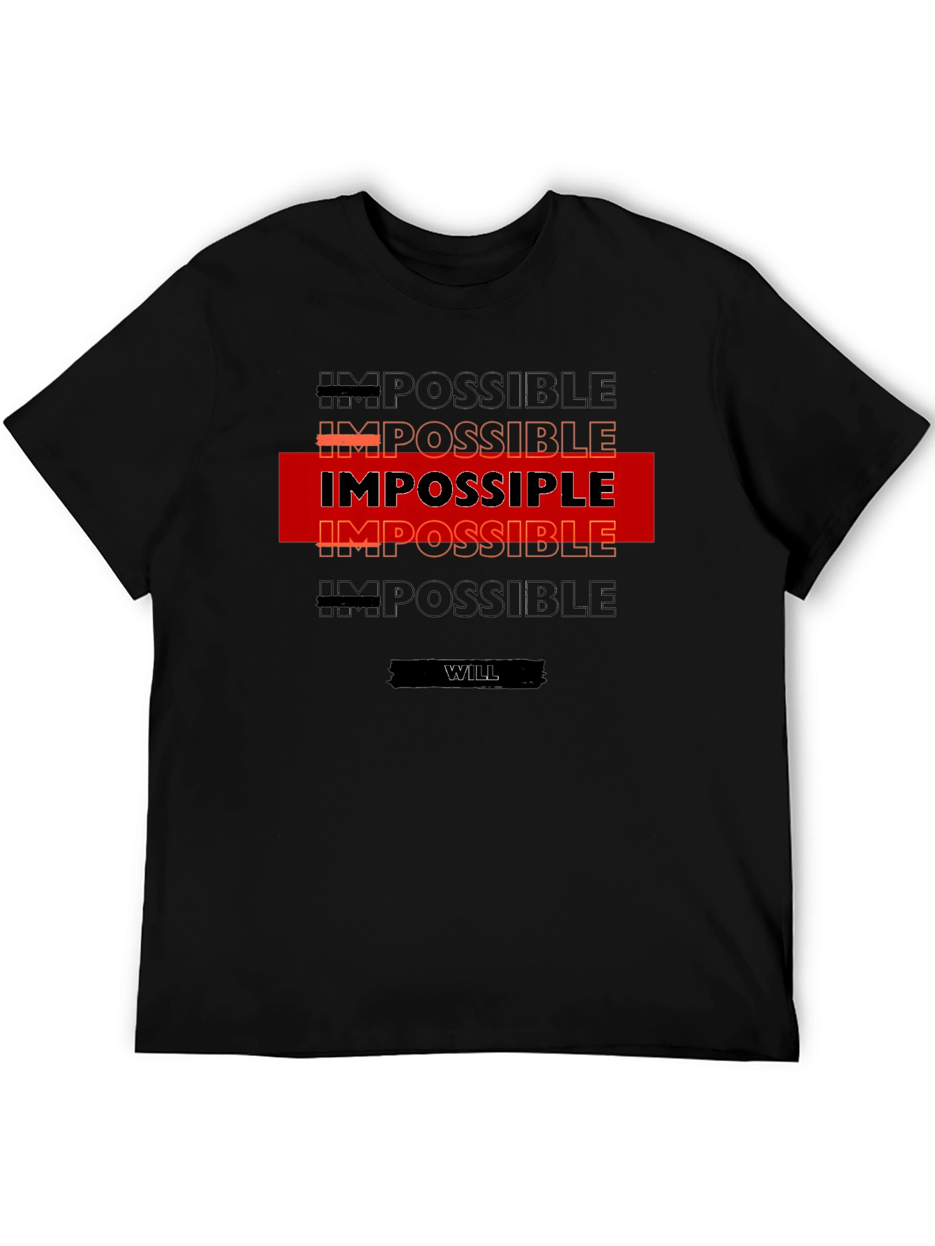 Impossible is Nothing T-Shirt - Motivational Design