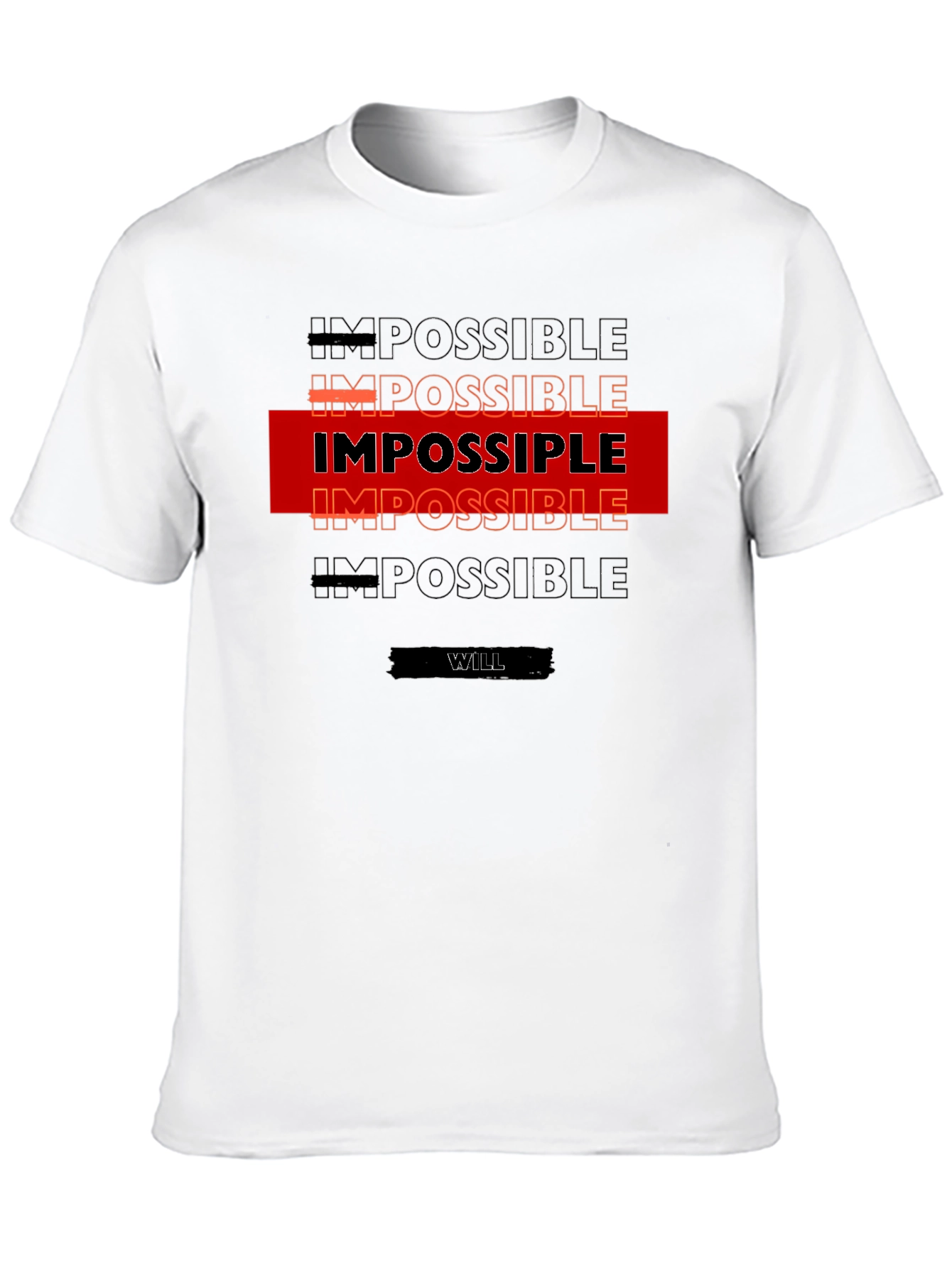 Impossible is Nothing T-Shirt - Motivational Design