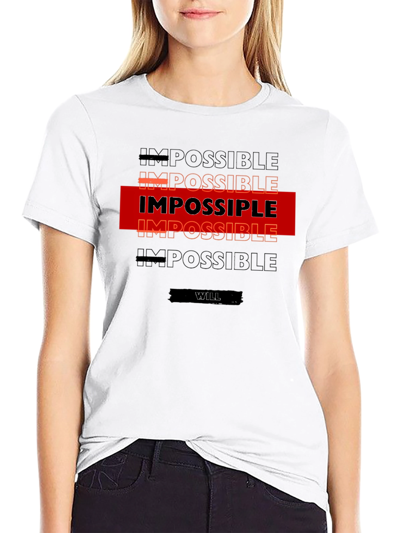 Impossible is Nothing T-Shirt - Motivational Design