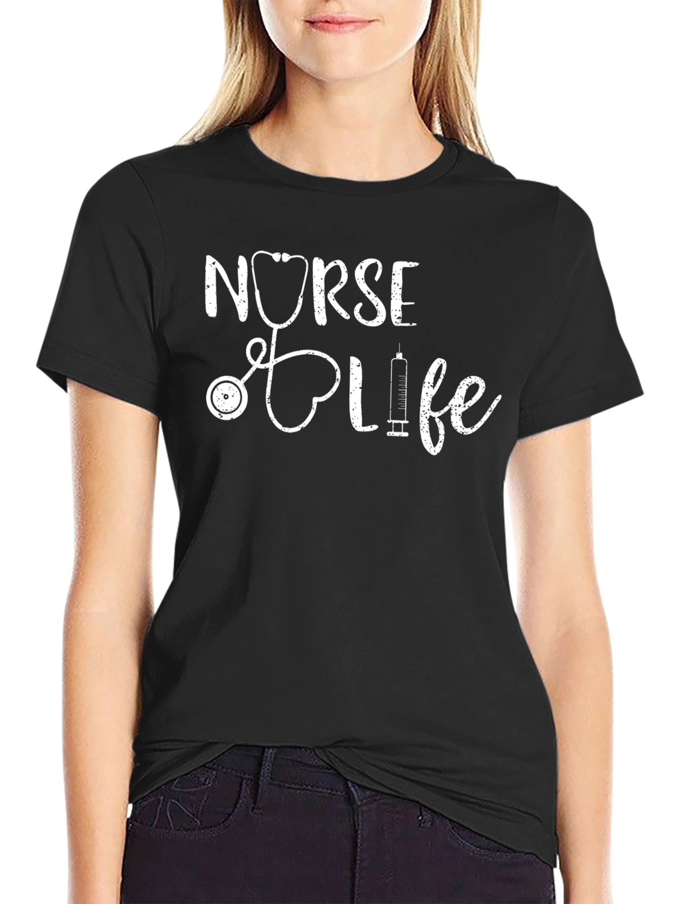 Nurse Life Graphic T-Shirt
