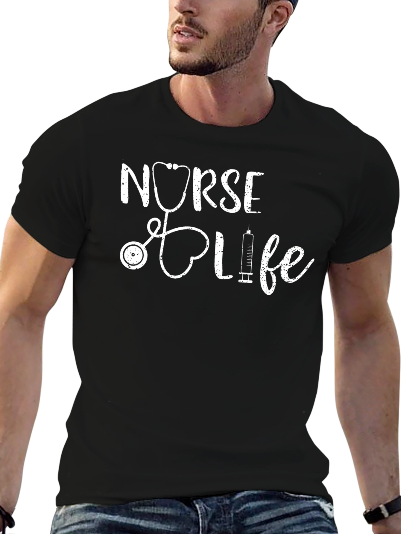 Nurse Life Graphic T-Shirt