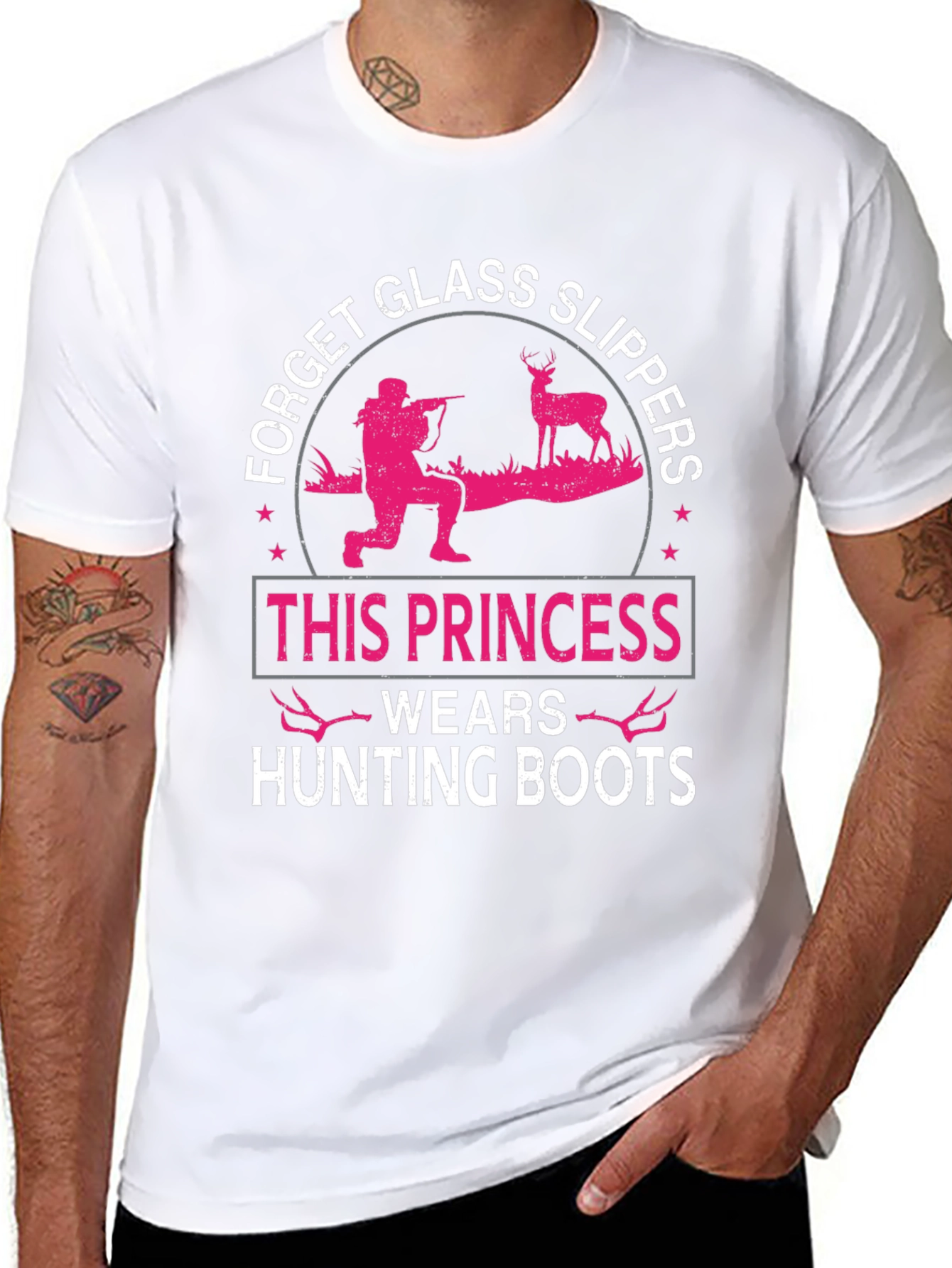 Princess Hunting Boots T-Shirt