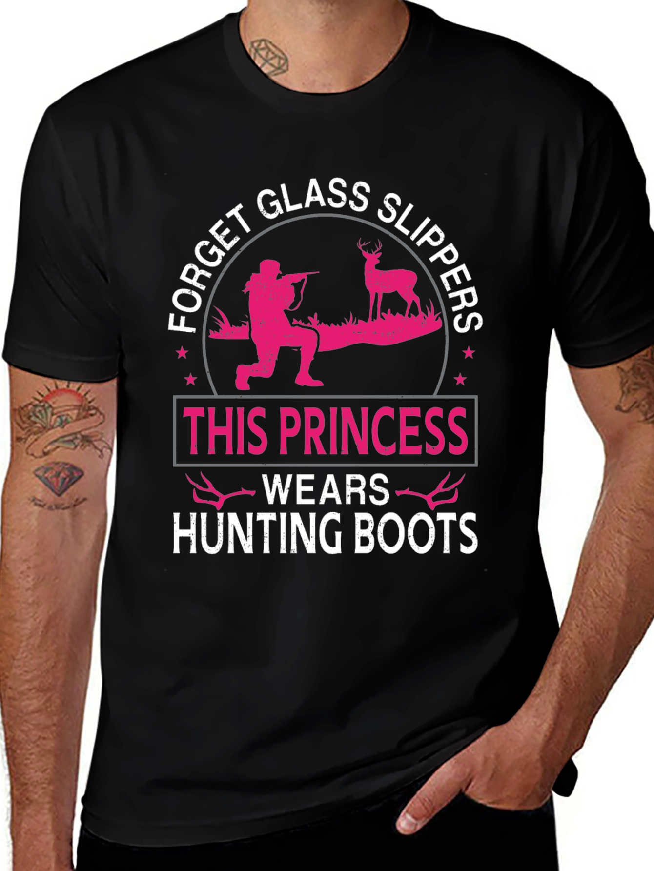 Princess Hunting Boots T-Shirt