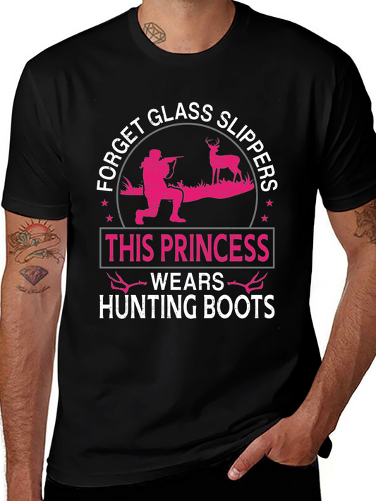 Princess Hunting Boots T-Shirt