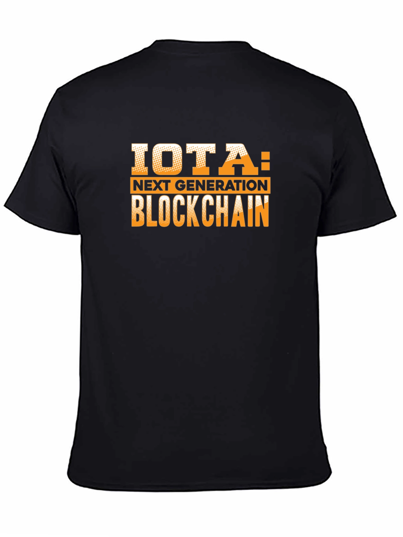 IOTA Next Generation Blockchain Black T-Shirt