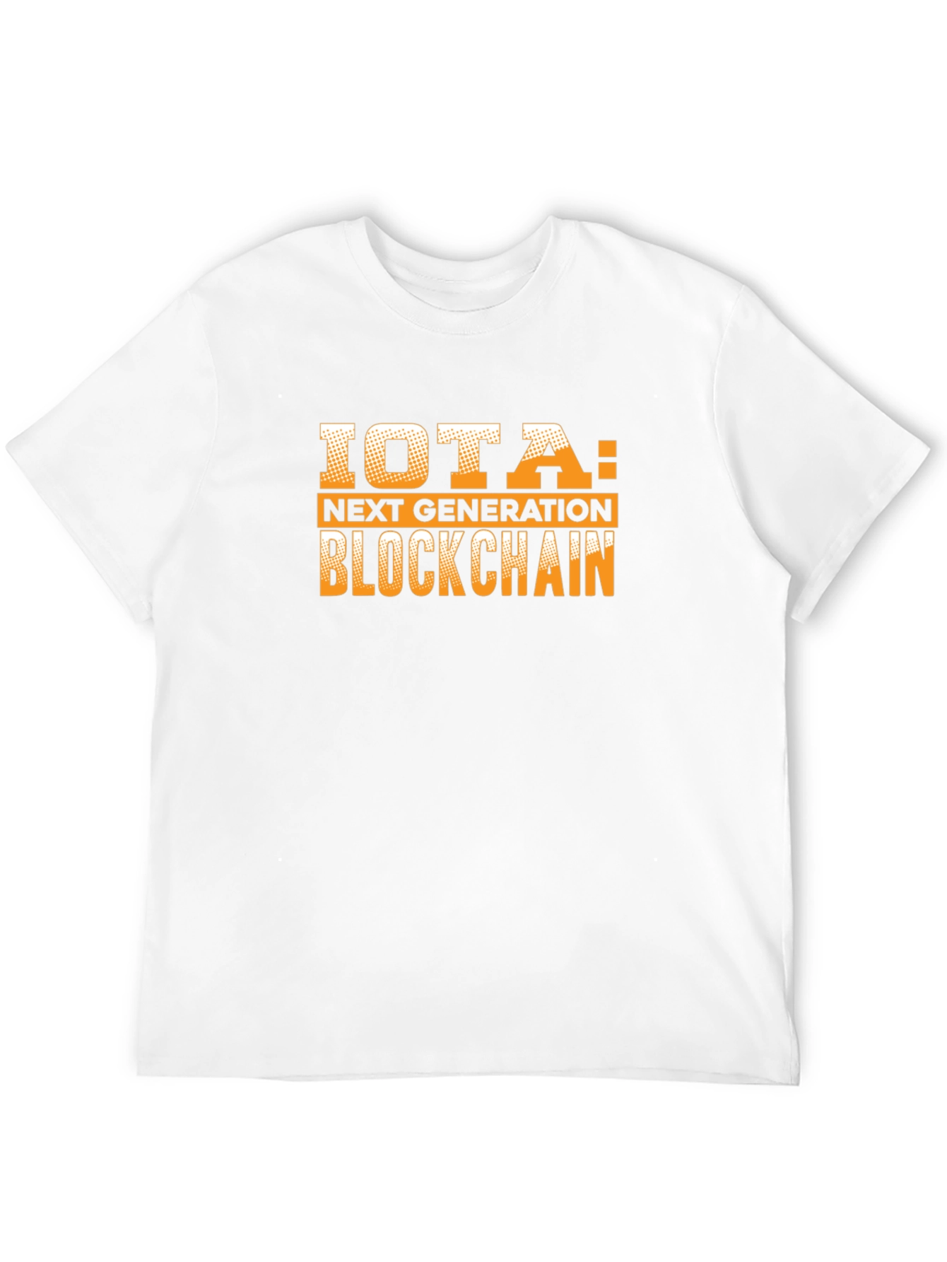 IOTA Next Generation Blockchain Black T-Shirt