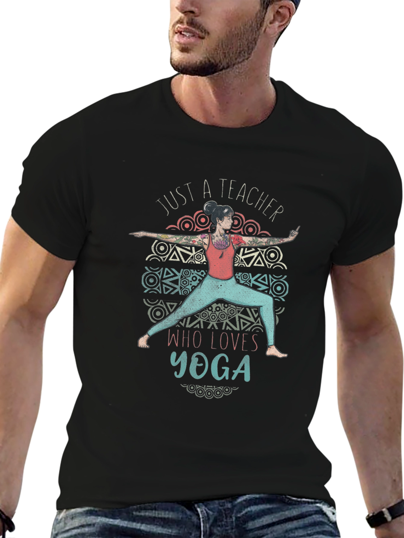 Yoga Teacher Graphic T-Shirt