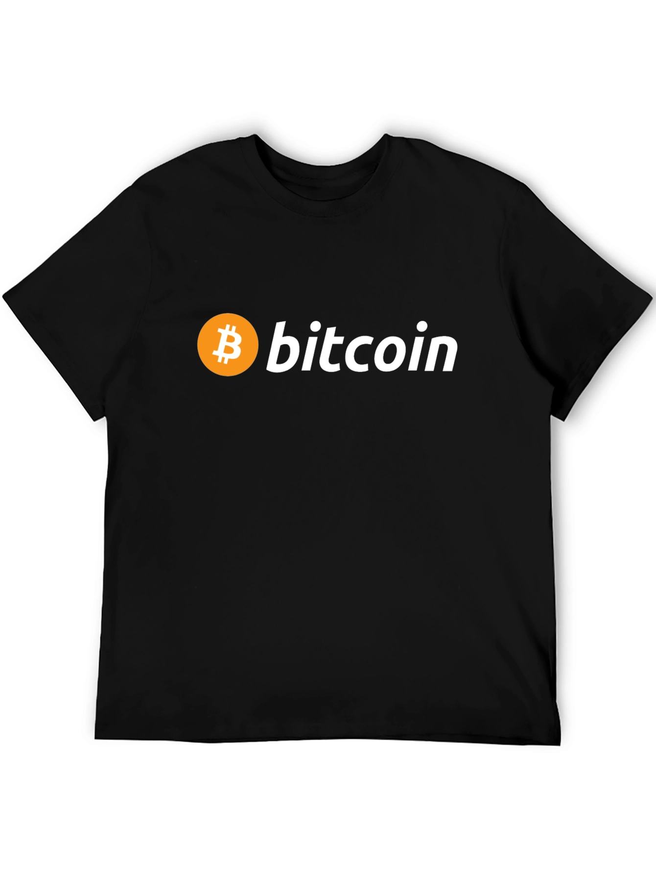Bitcoin Logo Black T-Shirt - Crypto Enthusiast Apparel
