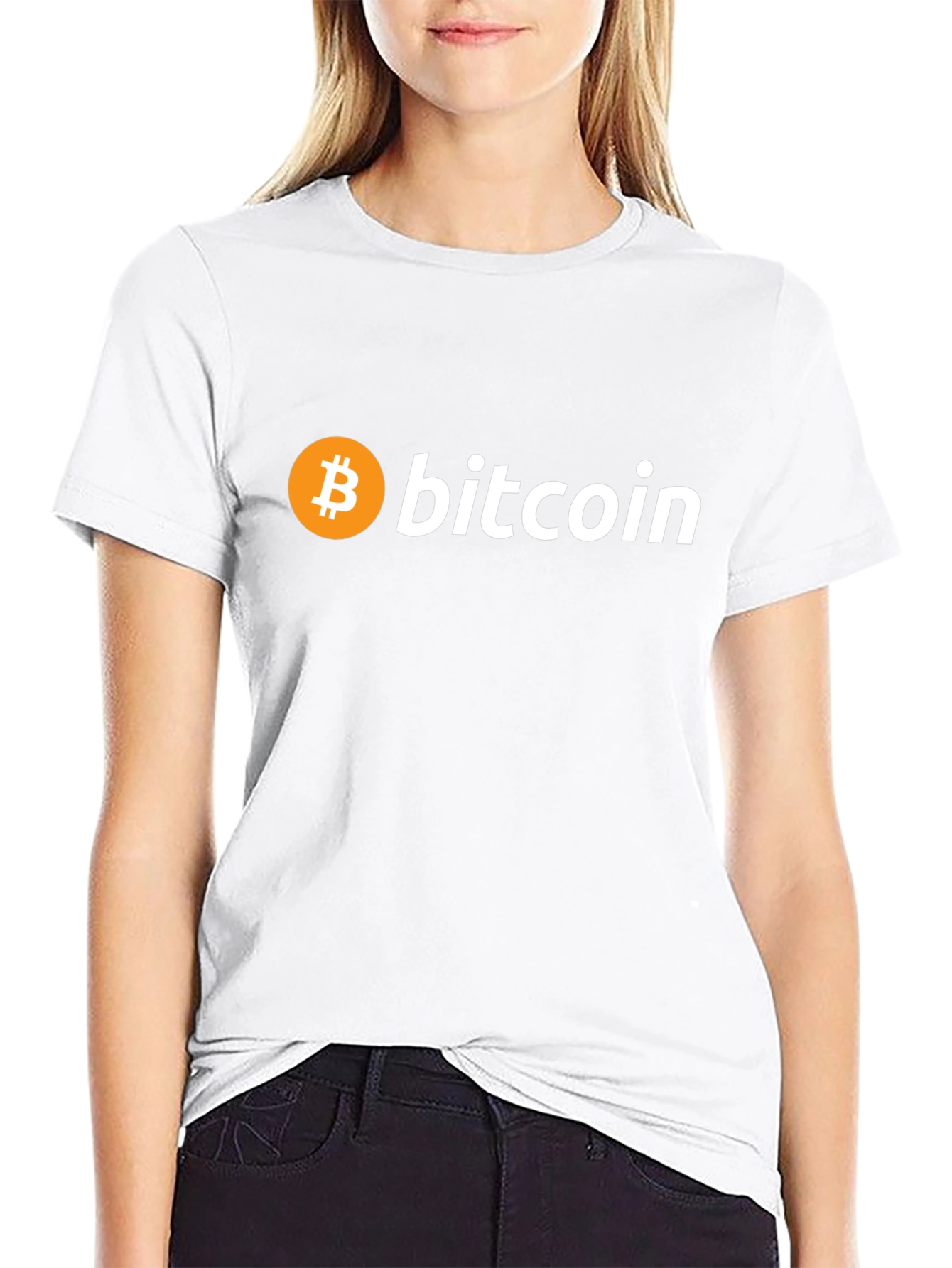 Bitcoin Logo Black T-Shirt - Crypto Enthusiast Apparel