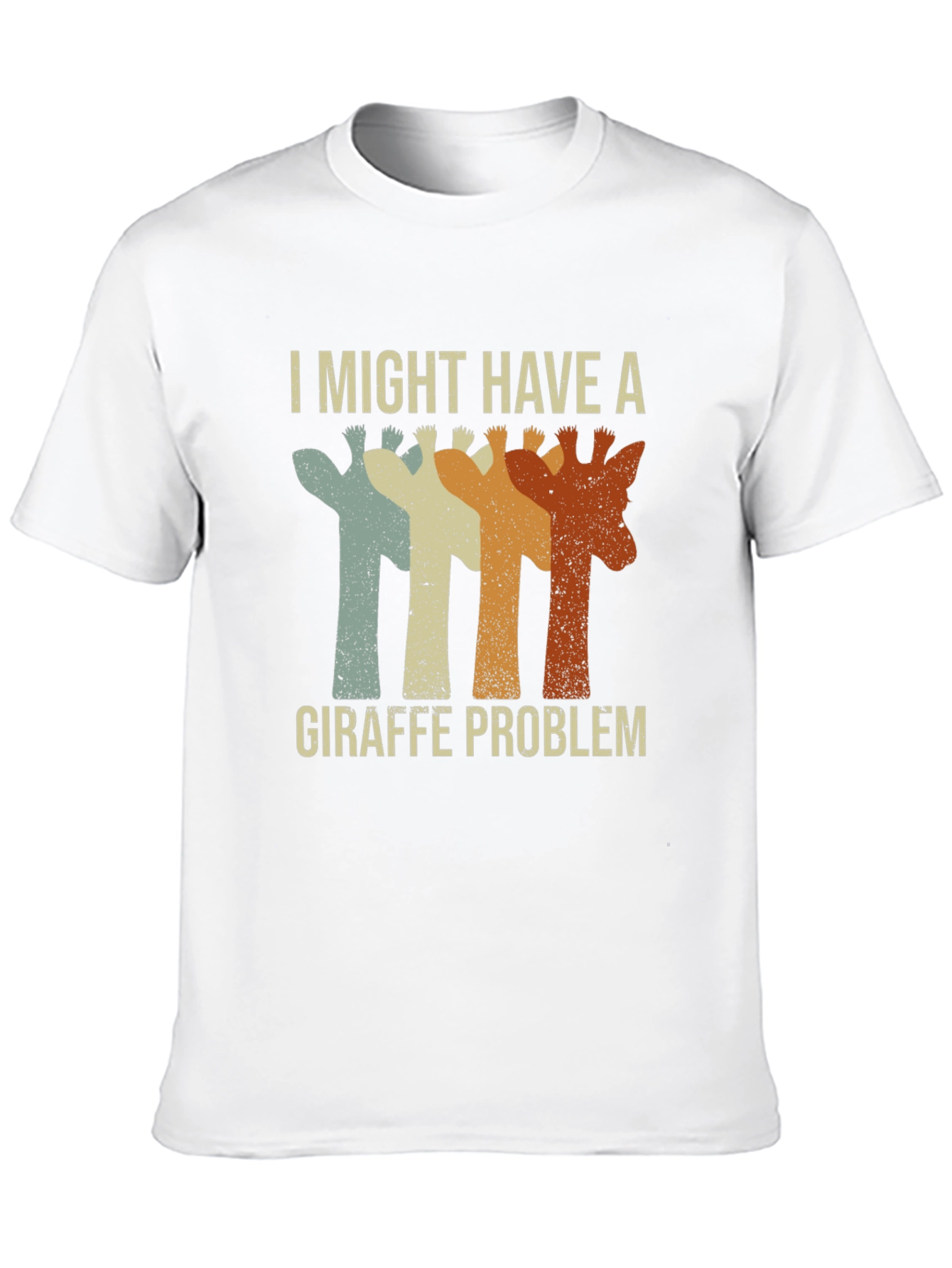 Giraffe Problem T-Shirt - Funny Graphic Tee