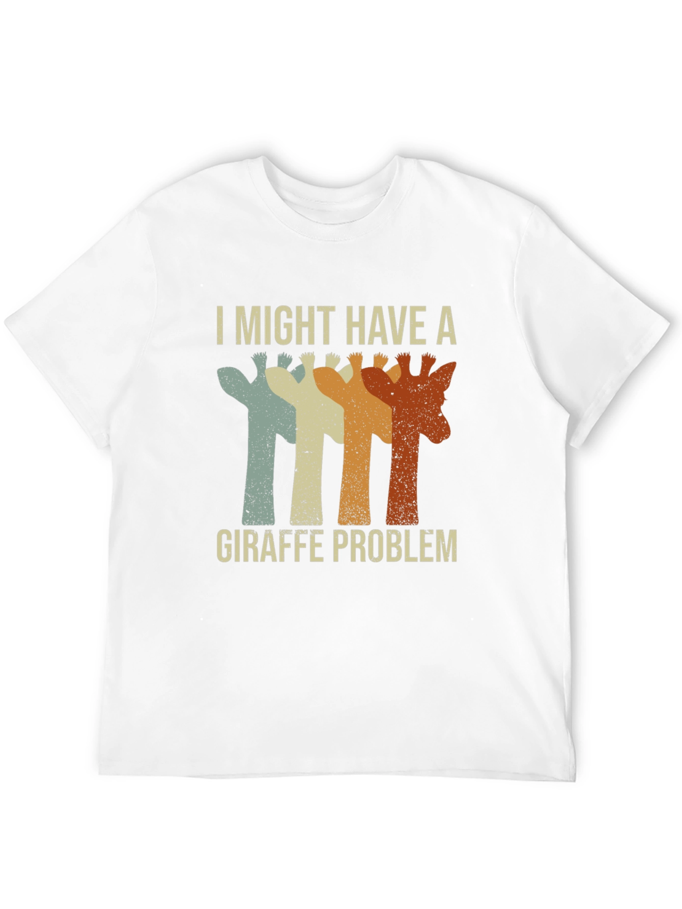 Giraffe Problem T-Shirt - Funny Graphic Tee