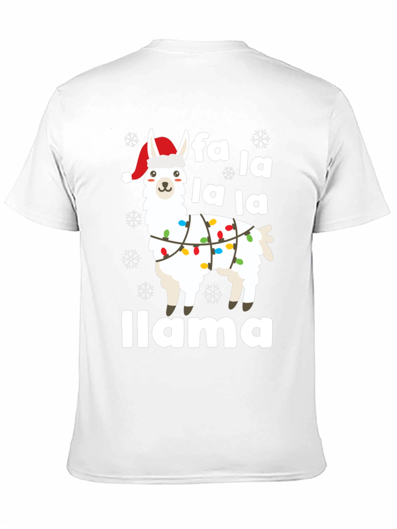 Fa La La Llama Christmas T-Shirt