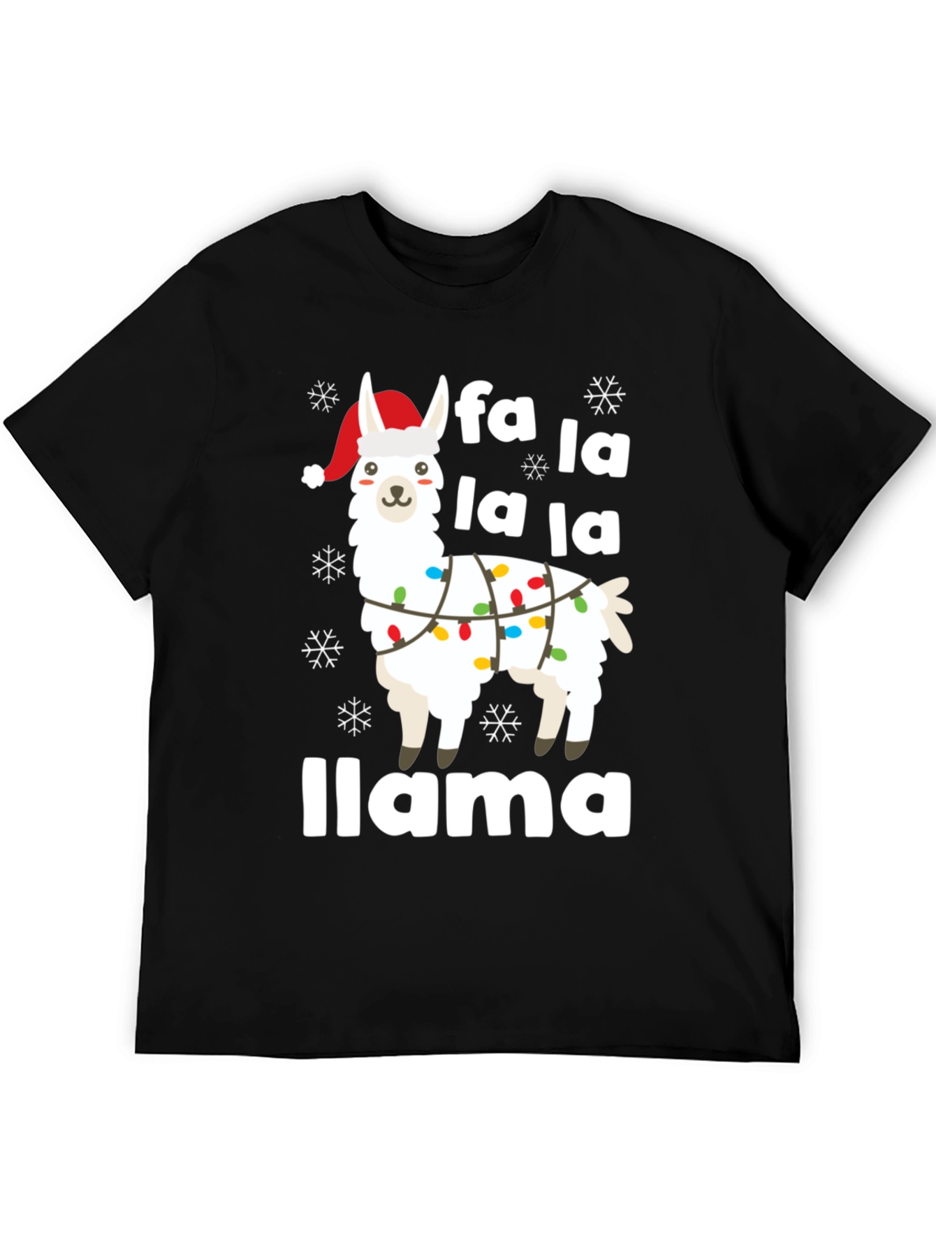 Fa La La Llama Christmas T-Shirt