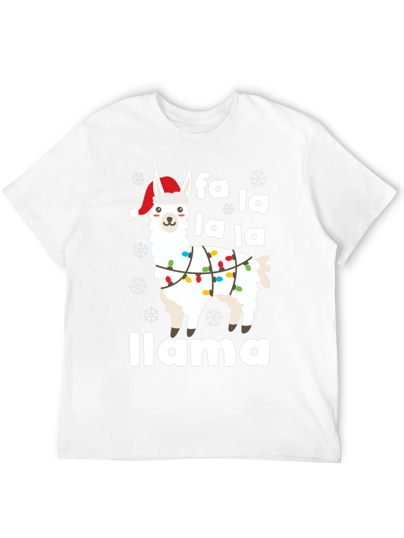 Fa La La Llama Christmas T-Shirt