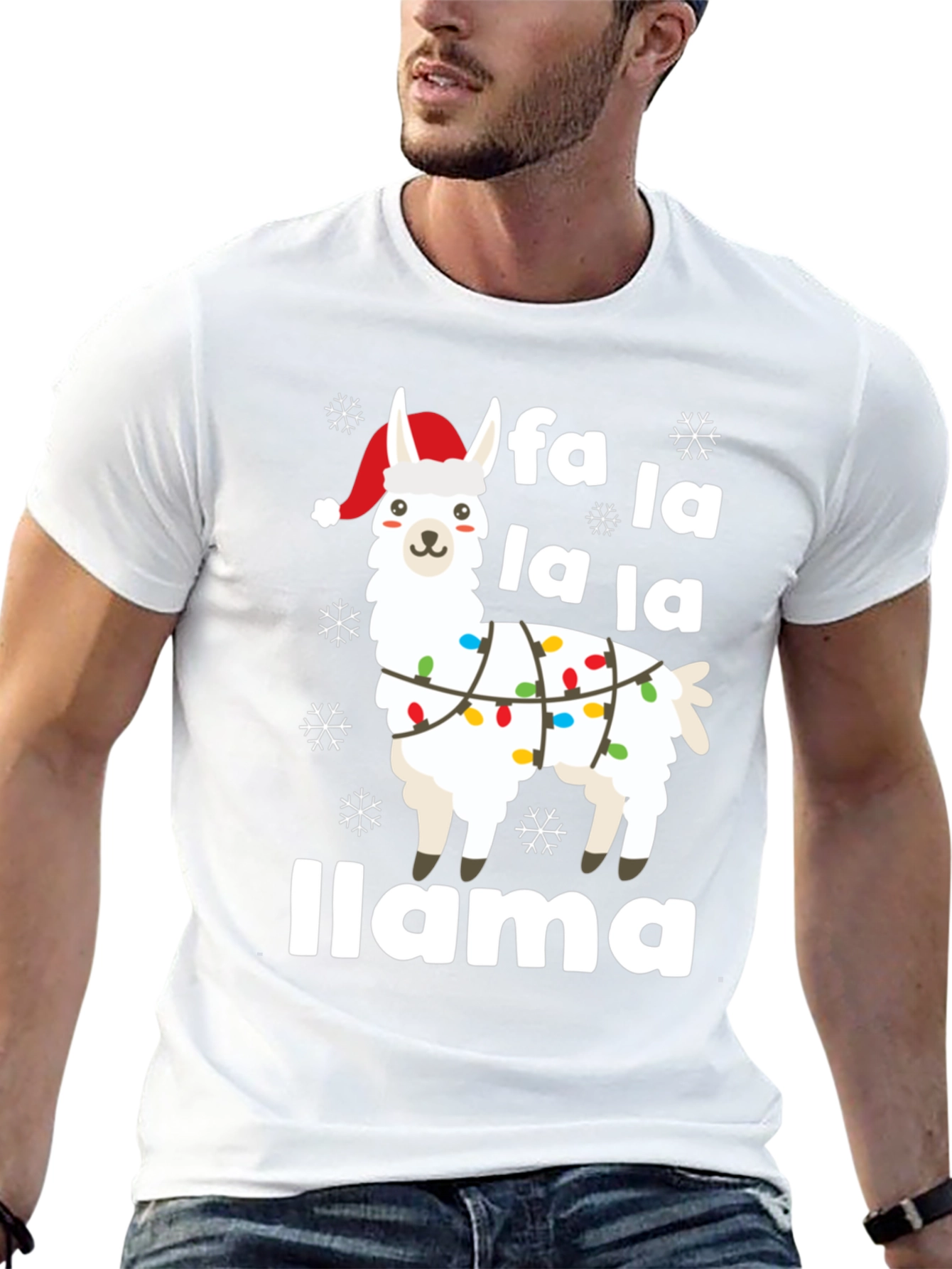 Fa La La Llama Christmas T-Shirt