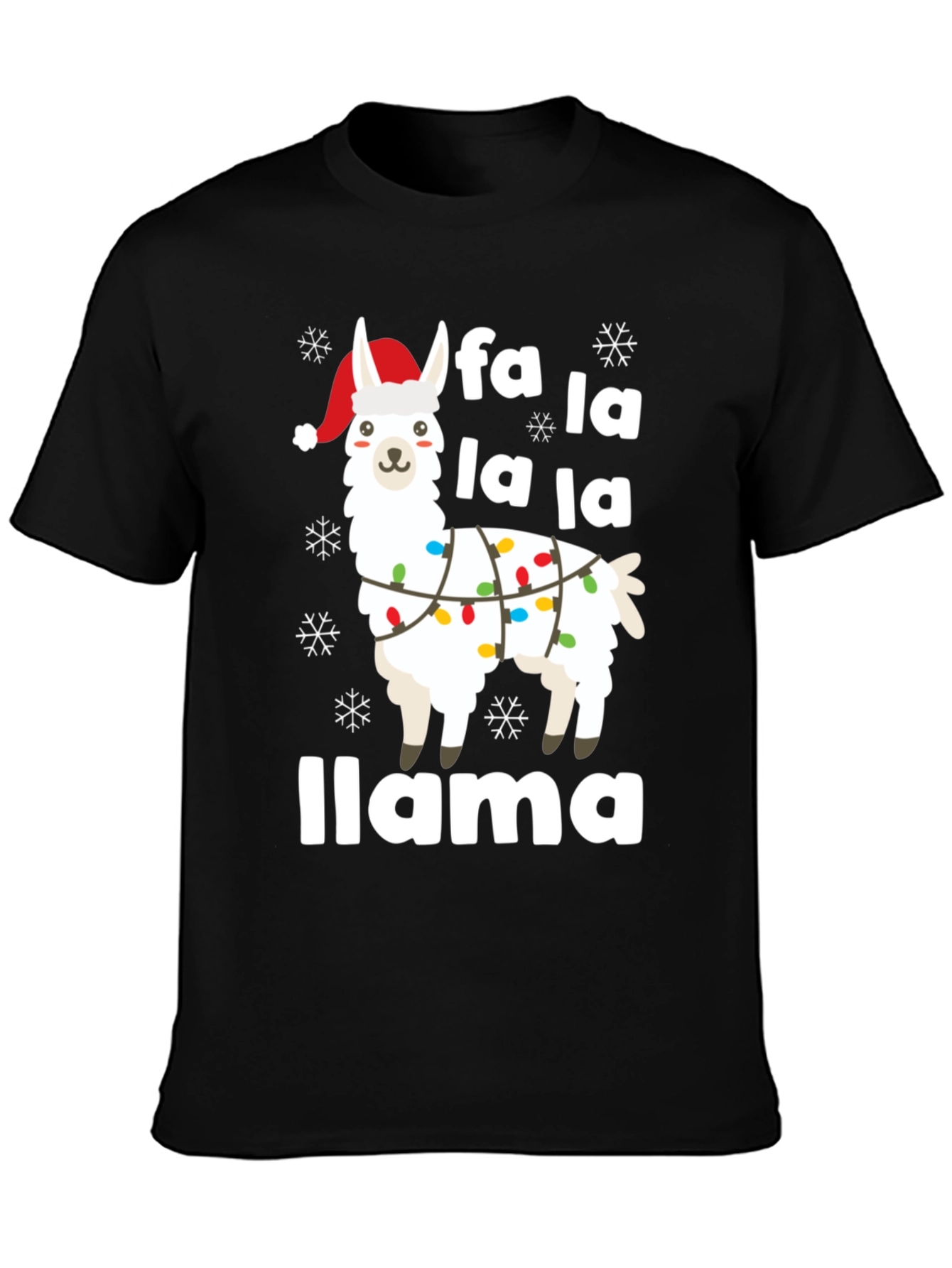 Fa La La Llama Christmas T-Shirt