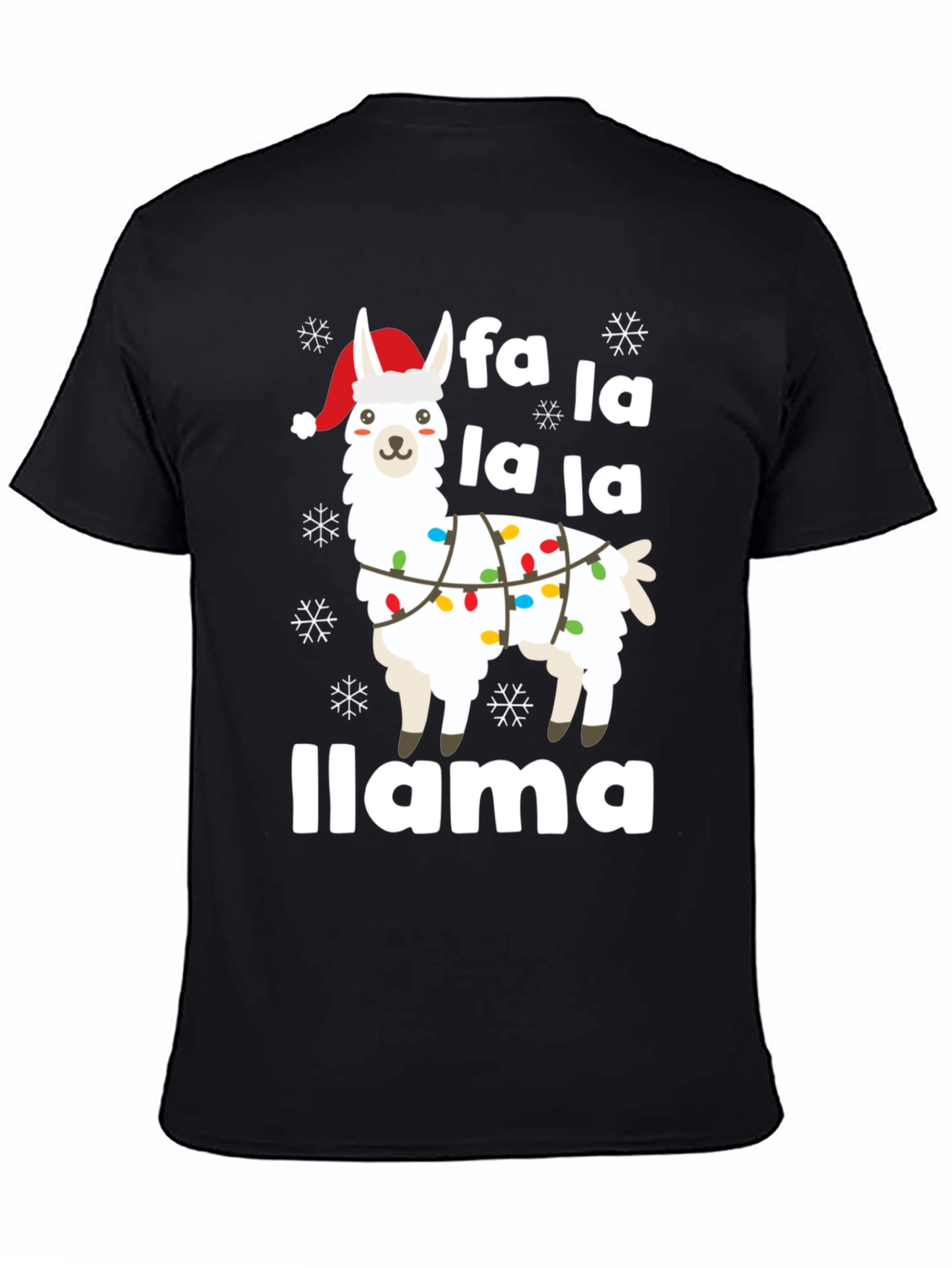 Fa La La Llama Christmas T-Shirt