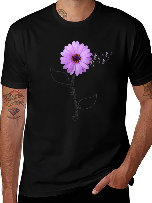 Floral Dream T-Shirt - Chase Your Dreams