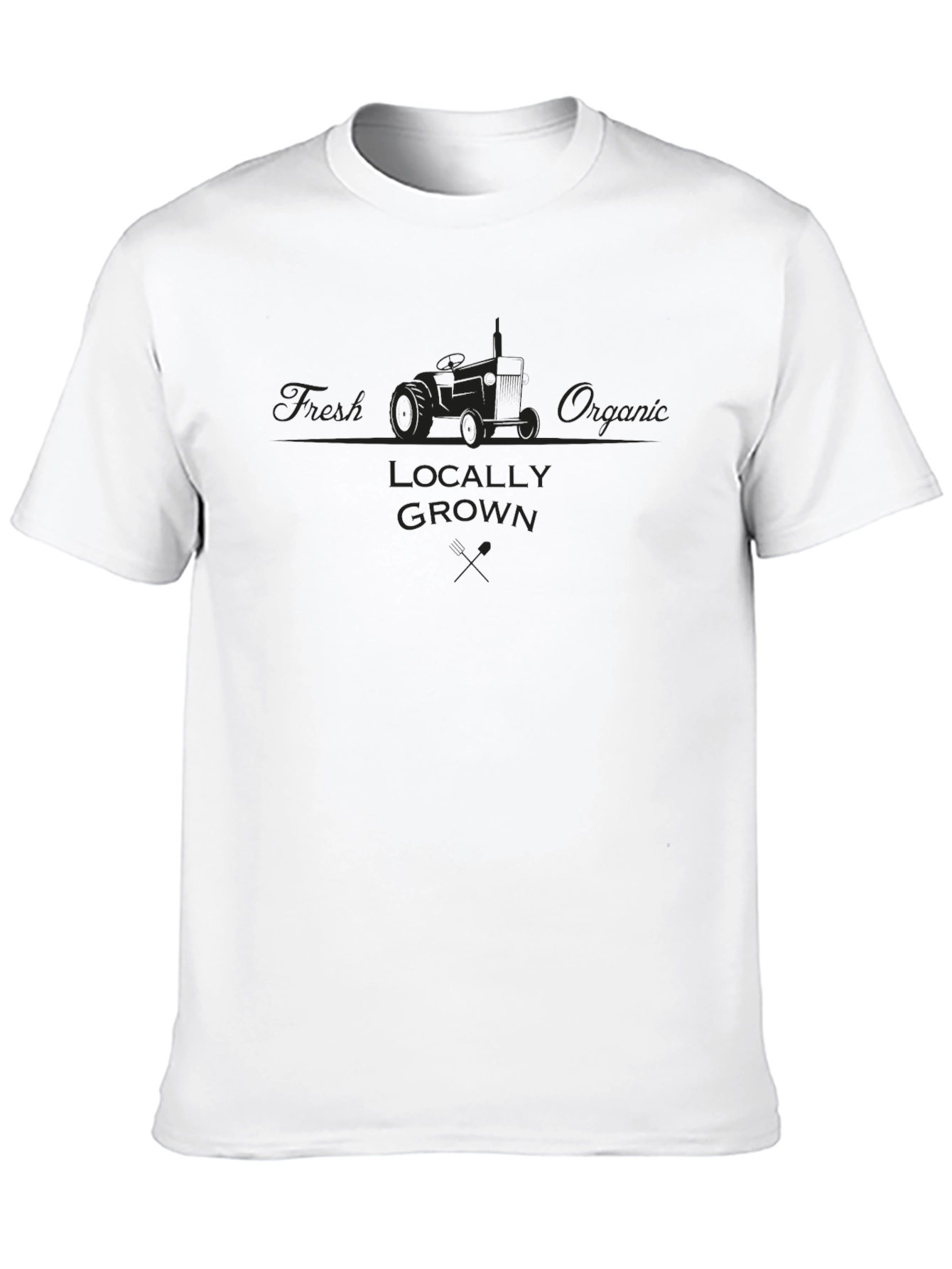 Fresh Organic Locally Grown Tractor T-Shirt