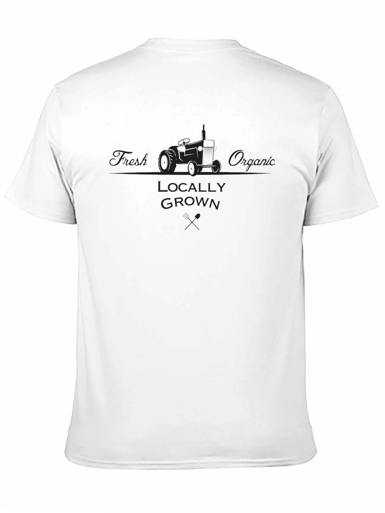 Fresh Organic Locally Grown Tractor T-Shirt