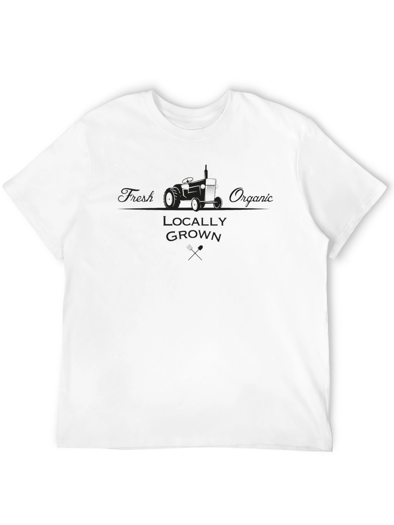 Fresh Organic Locally Grown Tractor T-Shirt