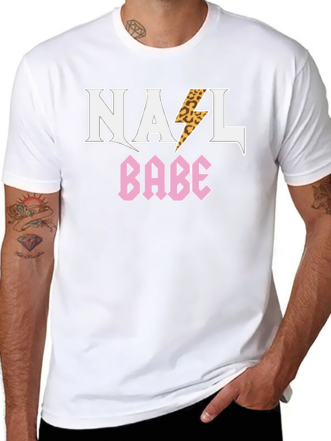 NAIL Babe Graphic T-Shirt - Rocker Style