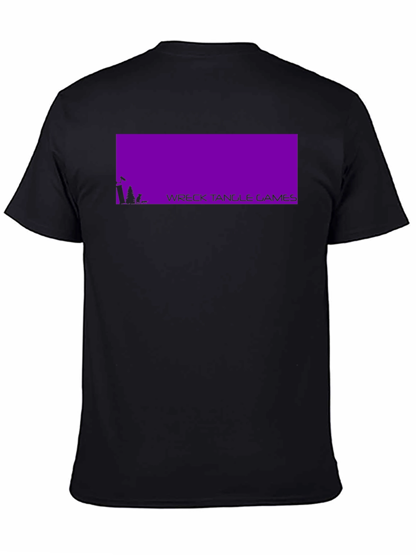 Wreck Tangle Games Black Graphic T-Shirt