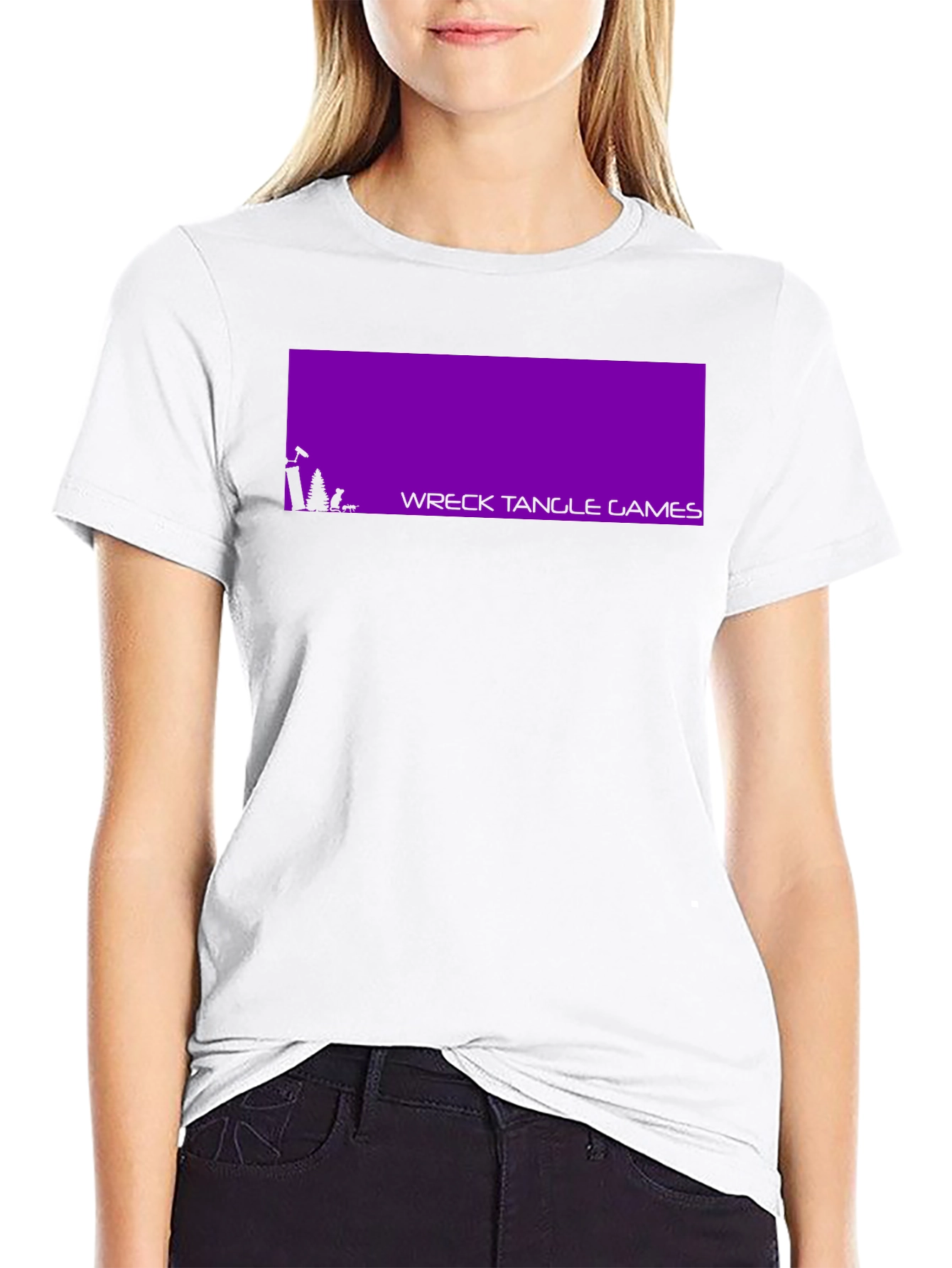 Wreck Tangle Games Black Graphic T-Shirt