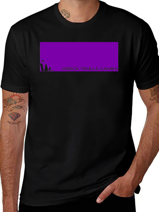 Wreck Tangle Games Black Graphic T-Shirt