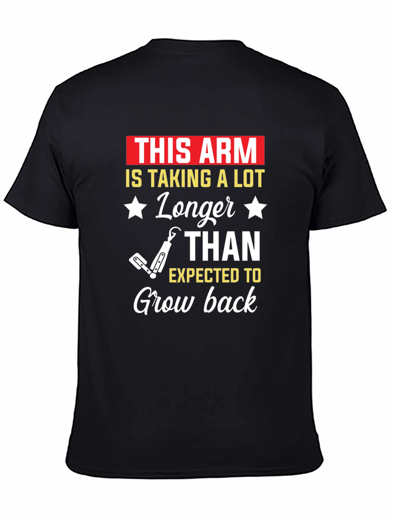 Humorous This Arm Graphic T-Shirt