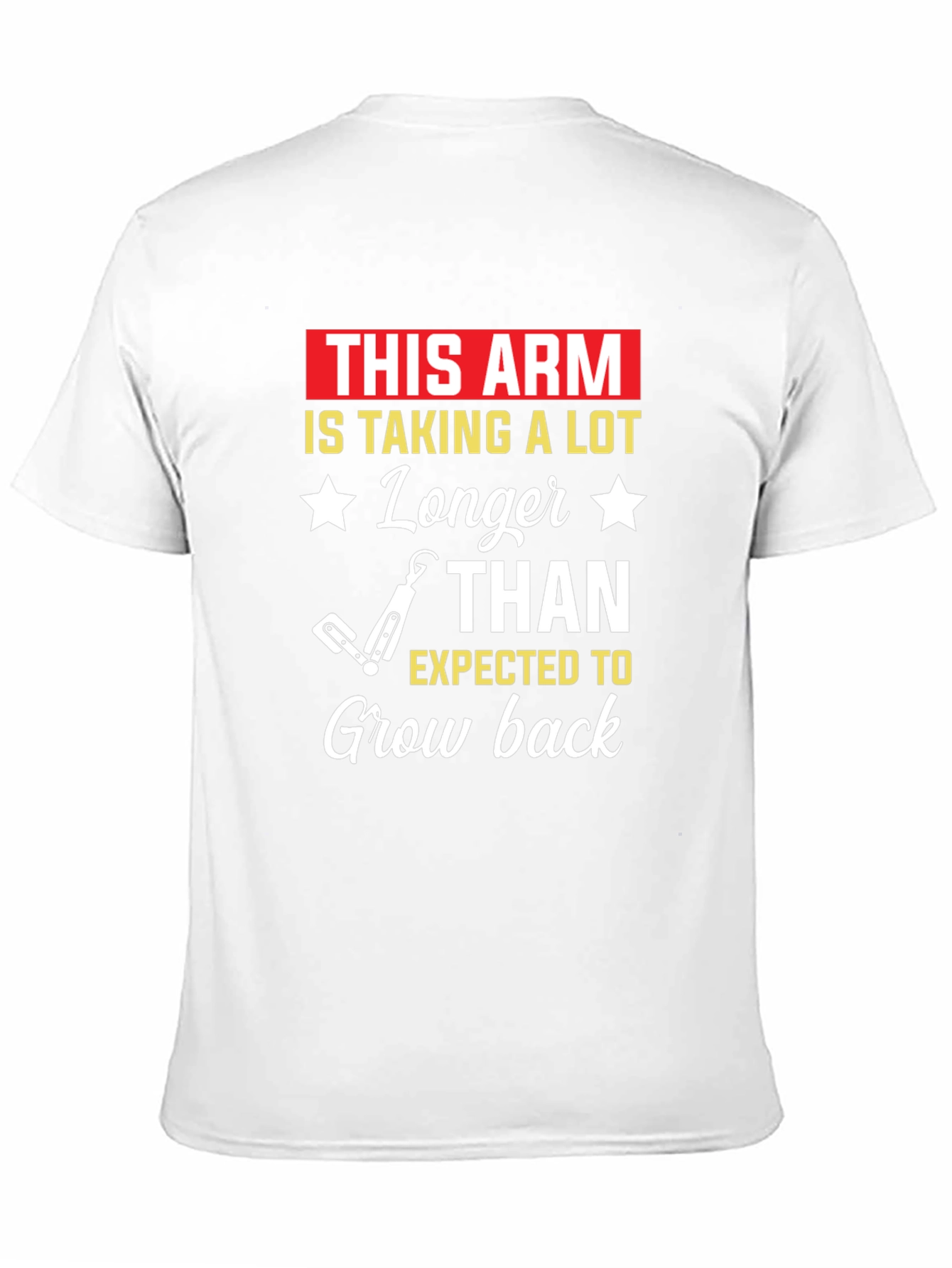 Humorous This Arm Graphic T-Shirt