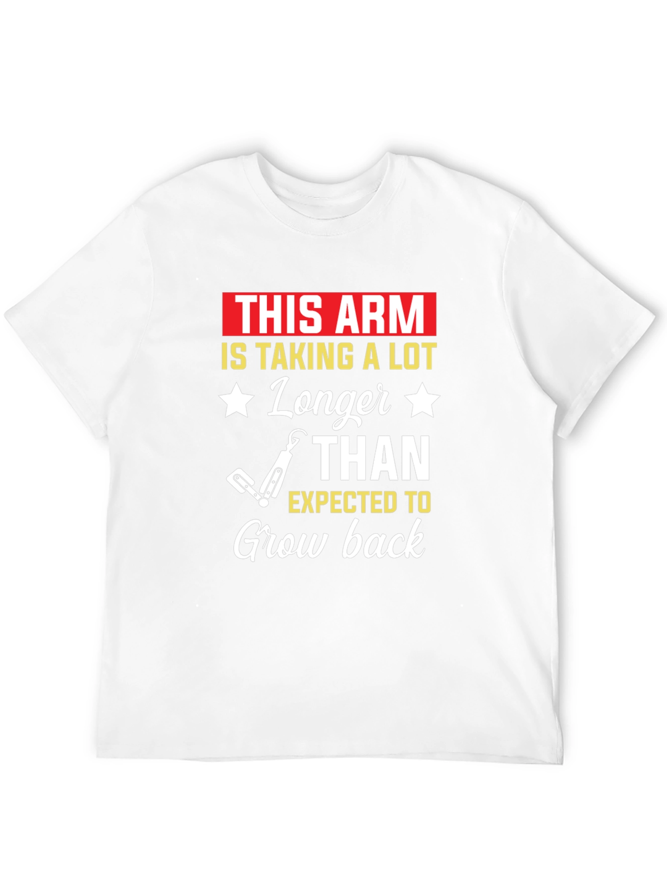 Humorous This Arm Graphic T-Shirt