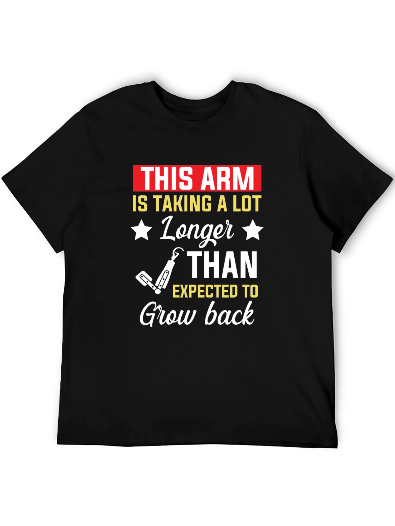 Humorous This Arm Graphic T-Shirt