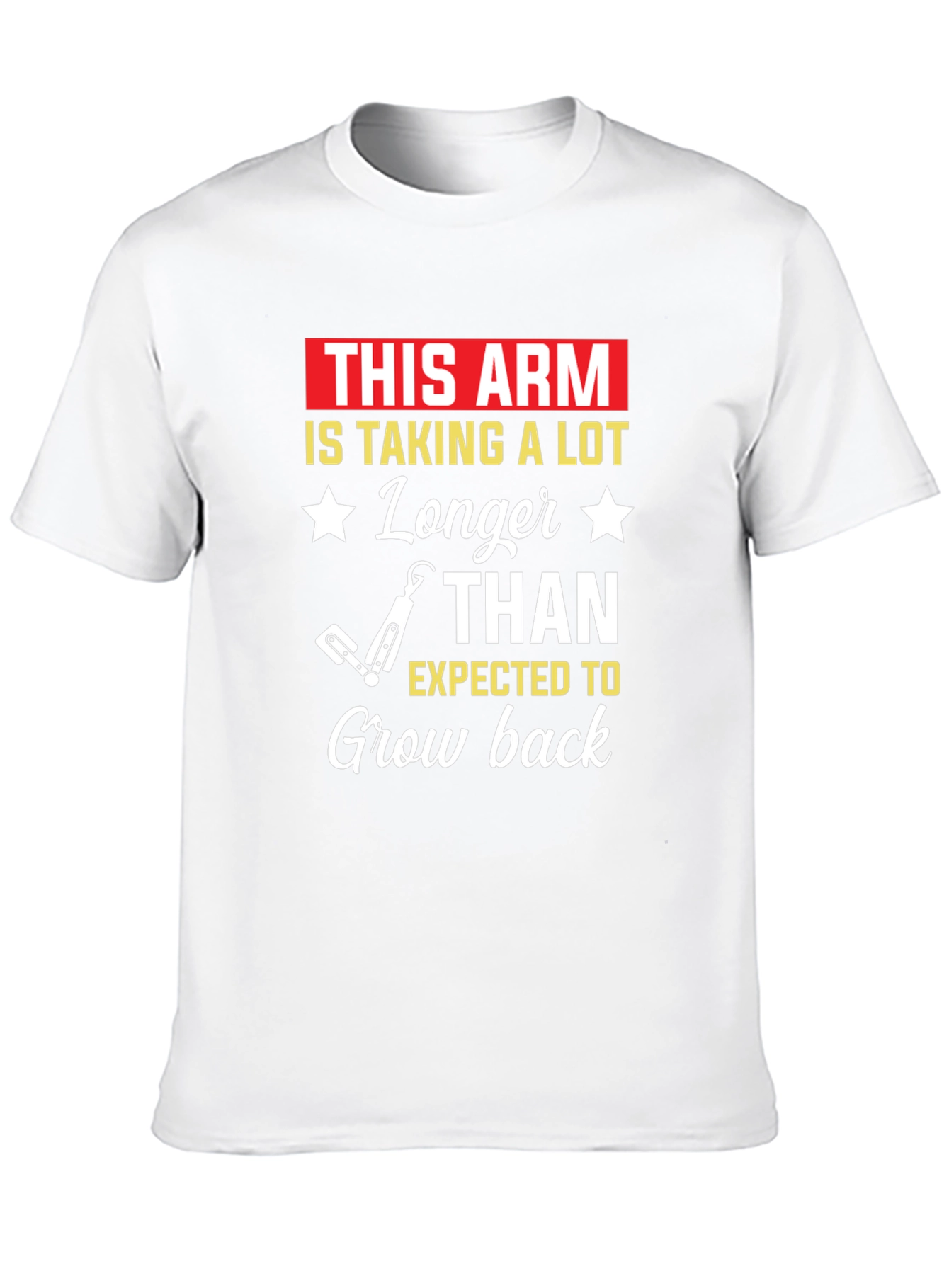 Humorous This Arm Graphic T-Shirt