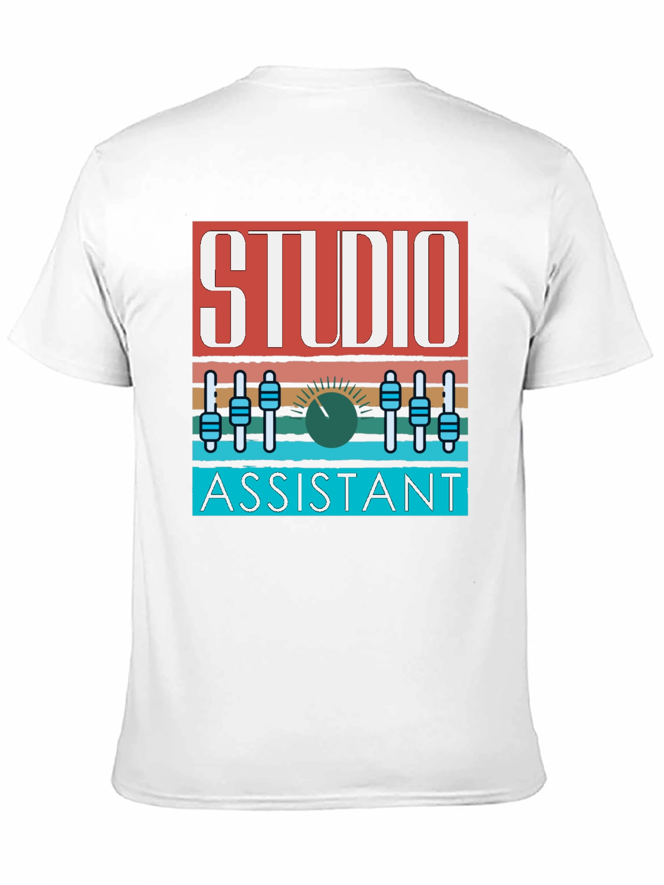 Studio Assistant Graphic Tee - Music Lovers T-Shirt