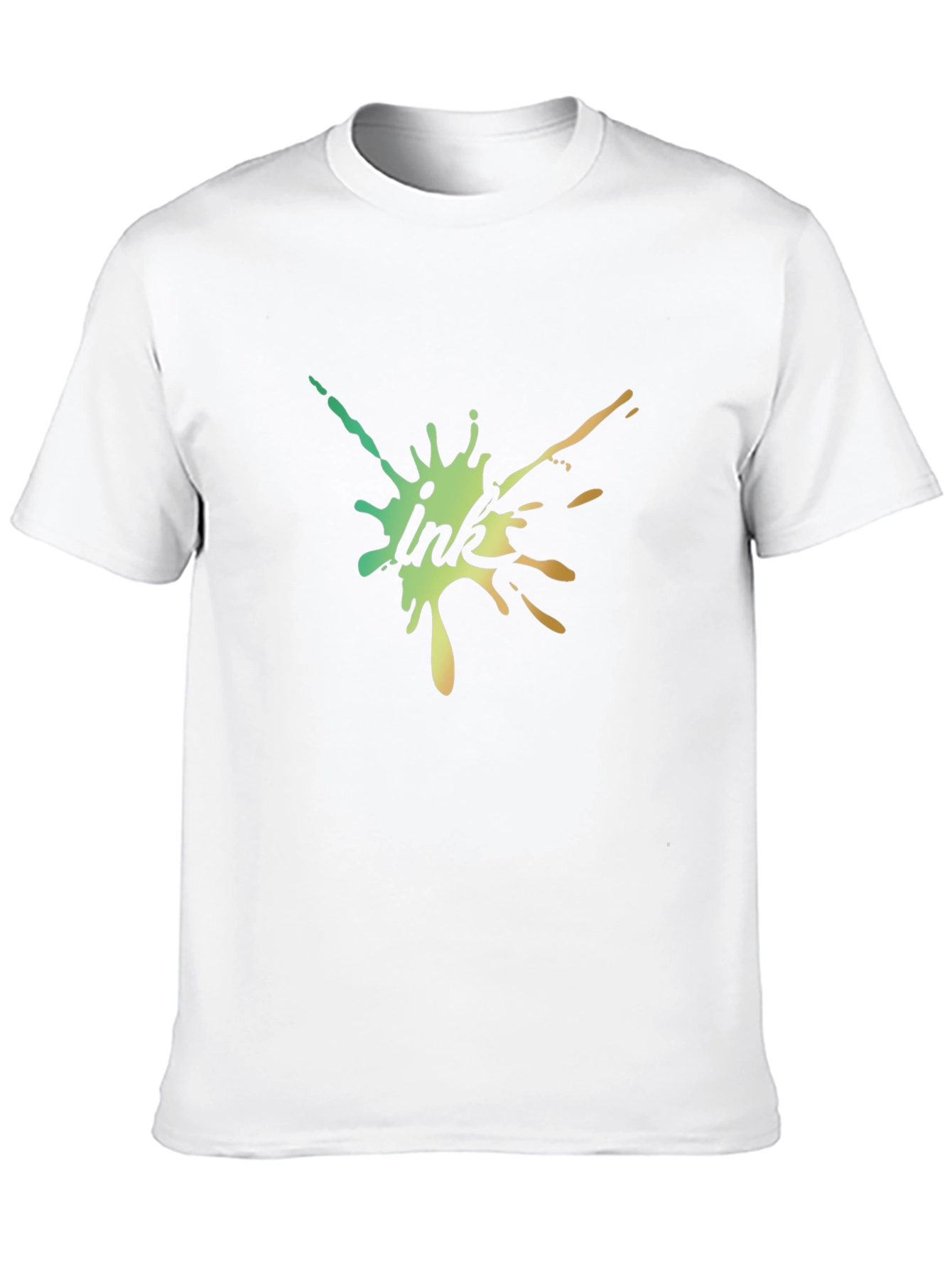 Ink Splash T-Shirt - Modern Artistic Design