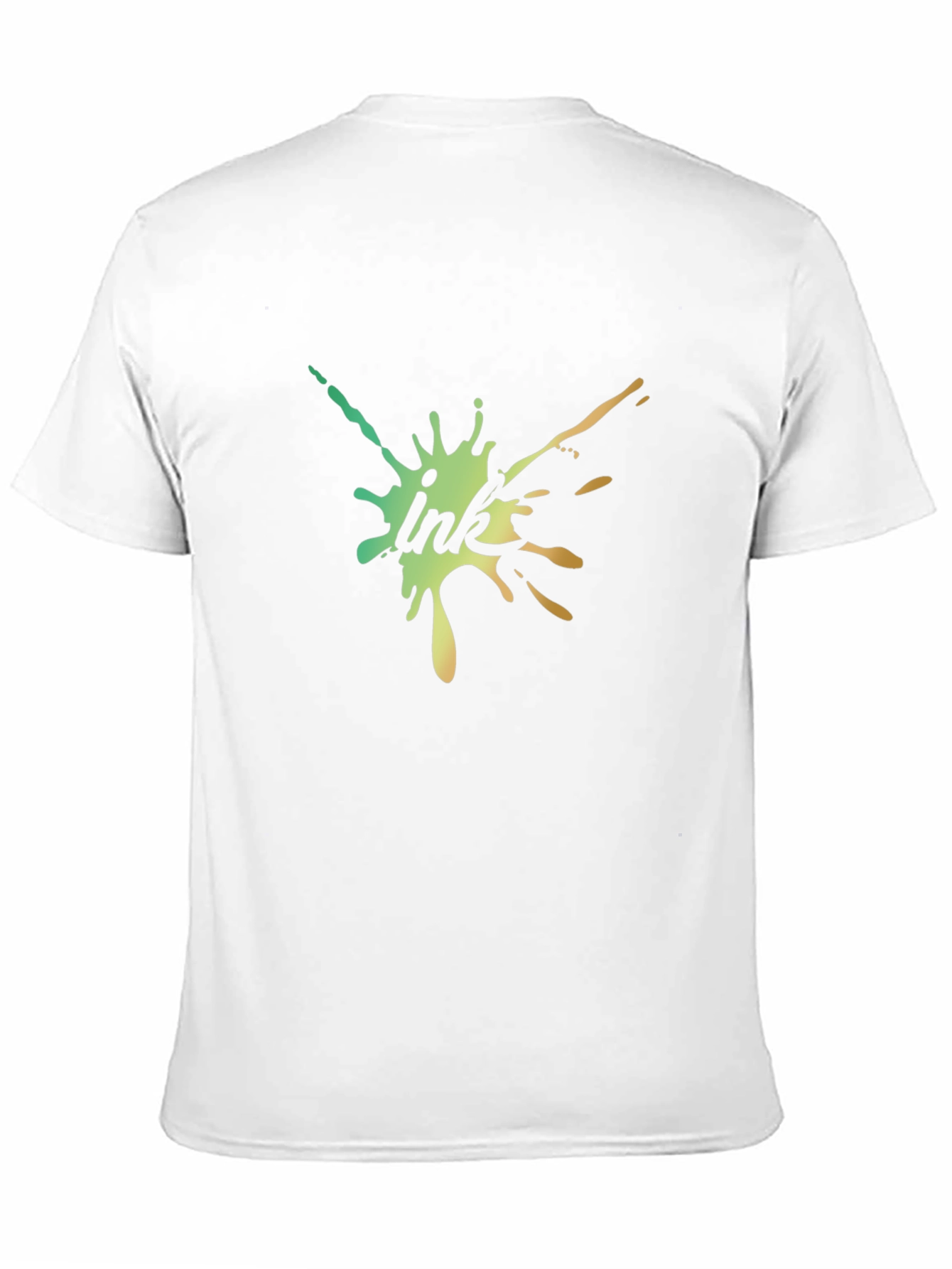 Ink Splash T-Shirt - Modern Artistic Design