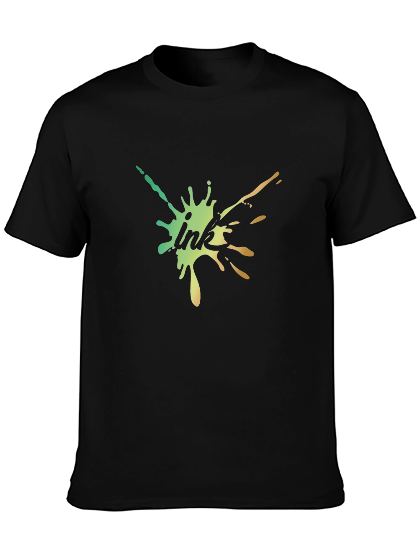 Ink Splash T-Shirt - Modern Artistic Design
