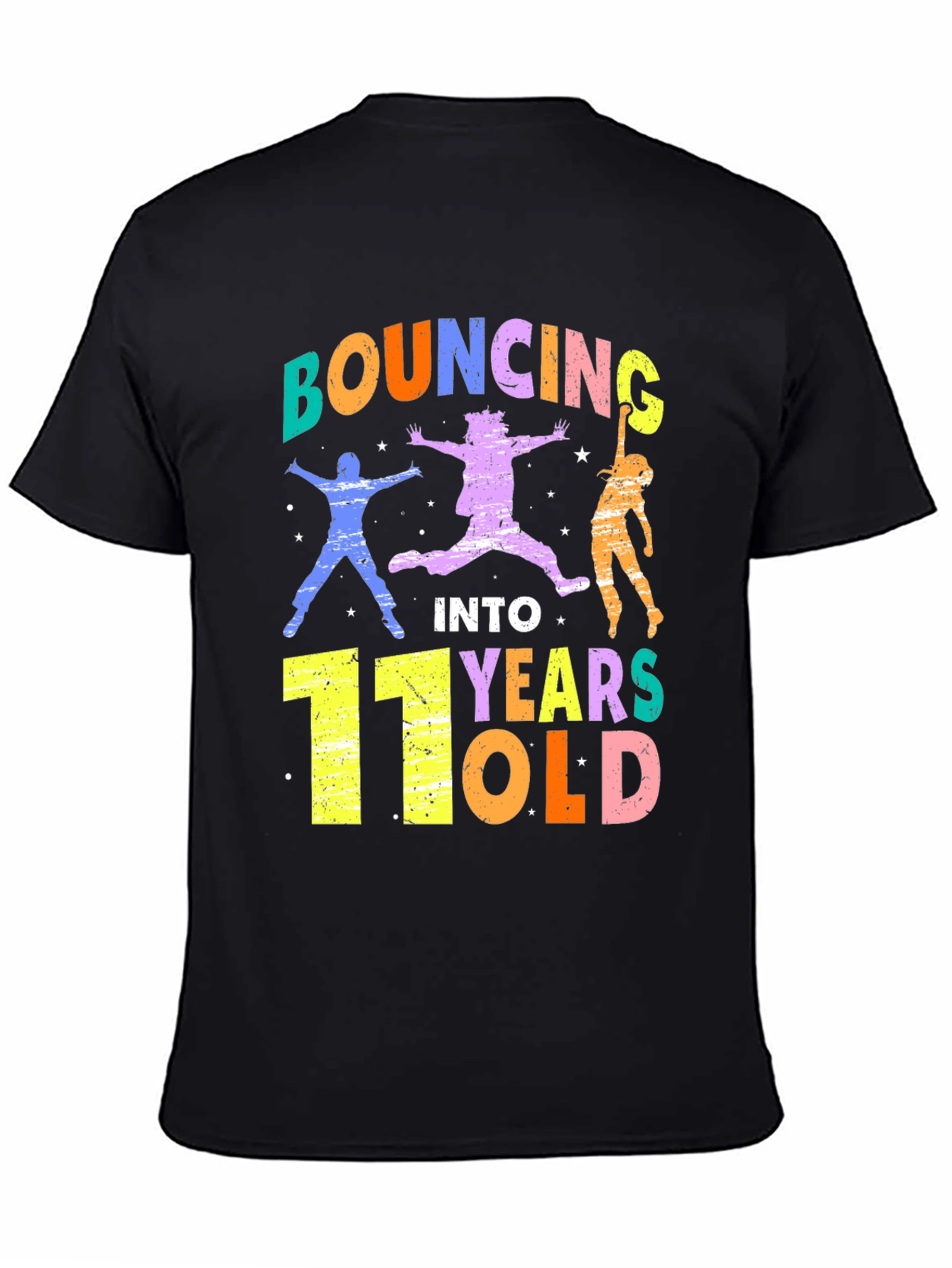 Bouncing Into 11 Years Old Birthday T-Shirt