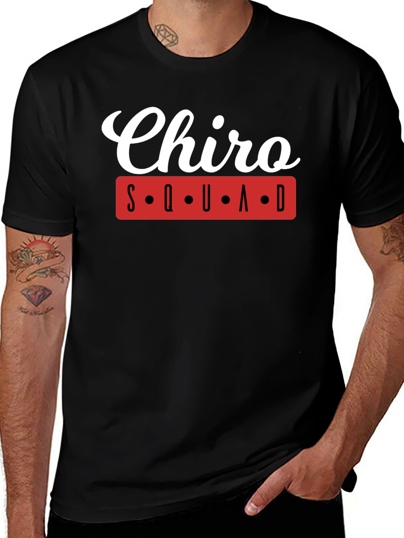 Chiro Squad Graphic T-Shirt - Chiropractic Pride Tee