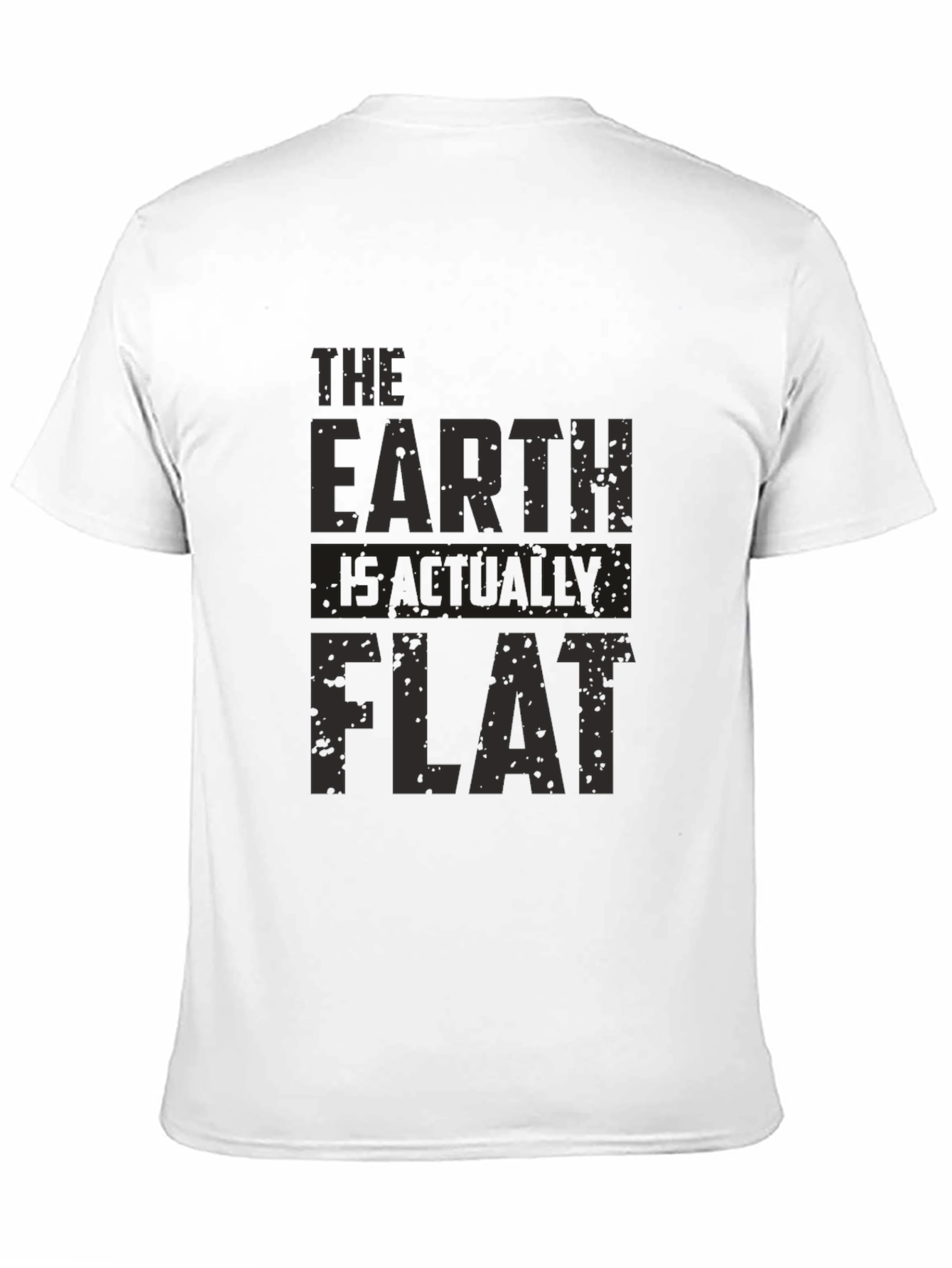 The Earth Is Actually Flat - Graphic Tee