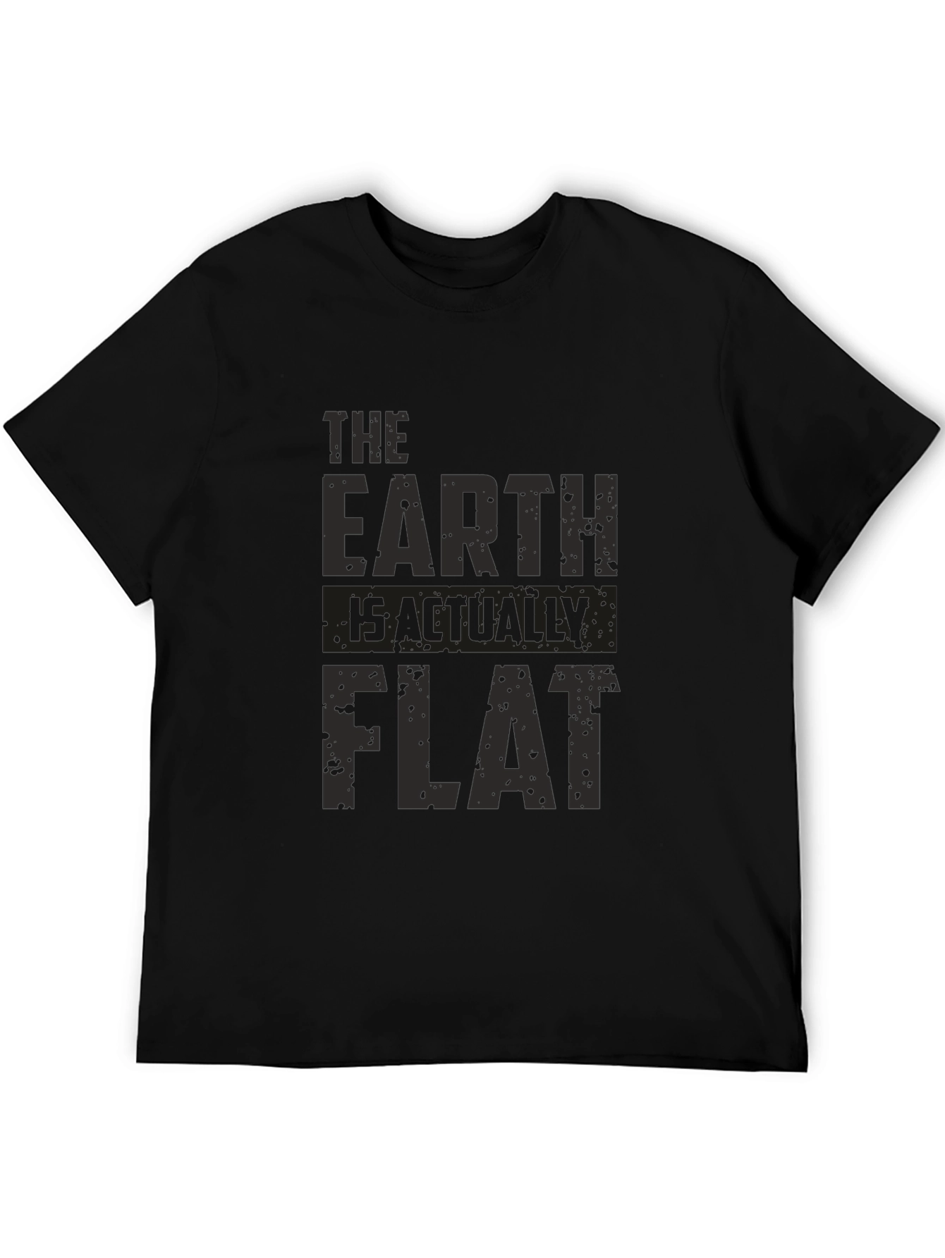 The Earth Is Actually Flat - Graphic Tee