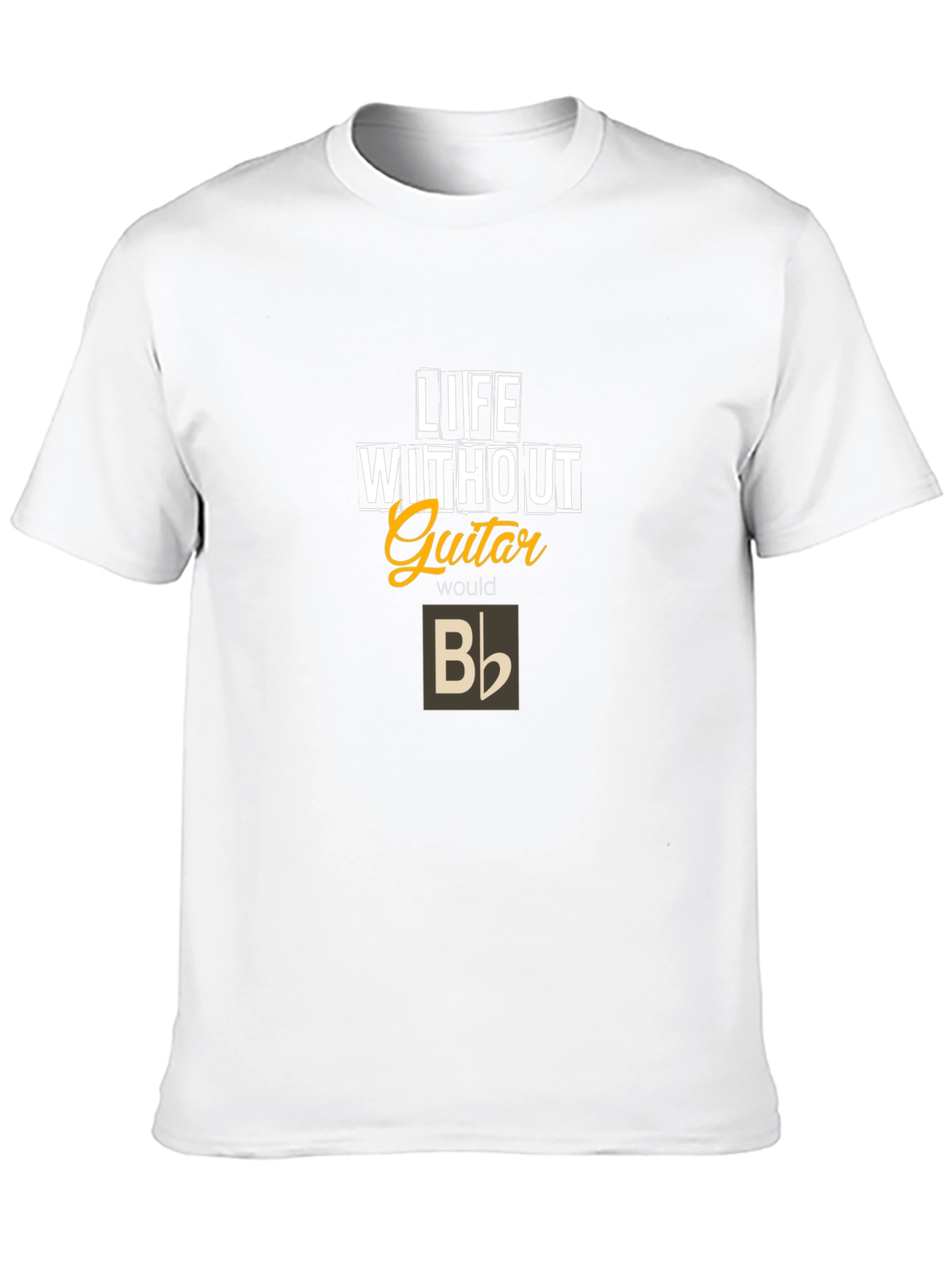 Life Without Guitar T-Shirt - Musician Apparel