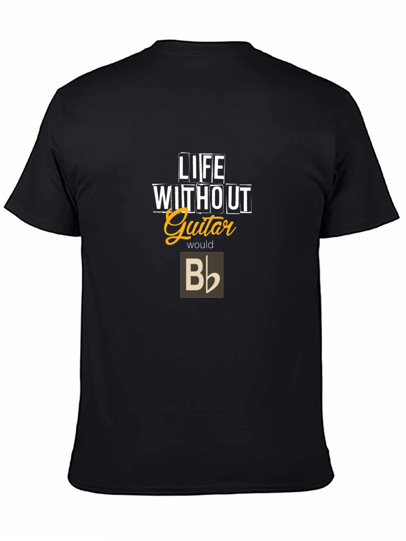 Life Without Guitar T-Shirt - Musician Apparel