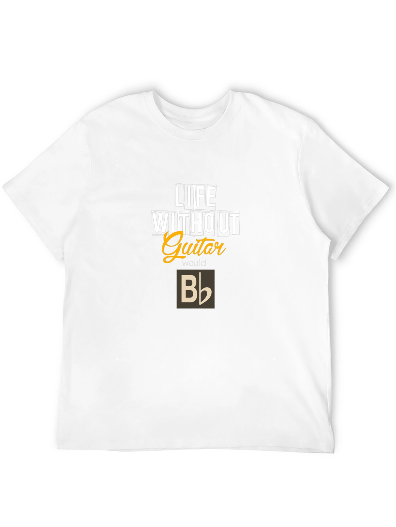 Life Without Guitar T-Shirt - Musician Apparel