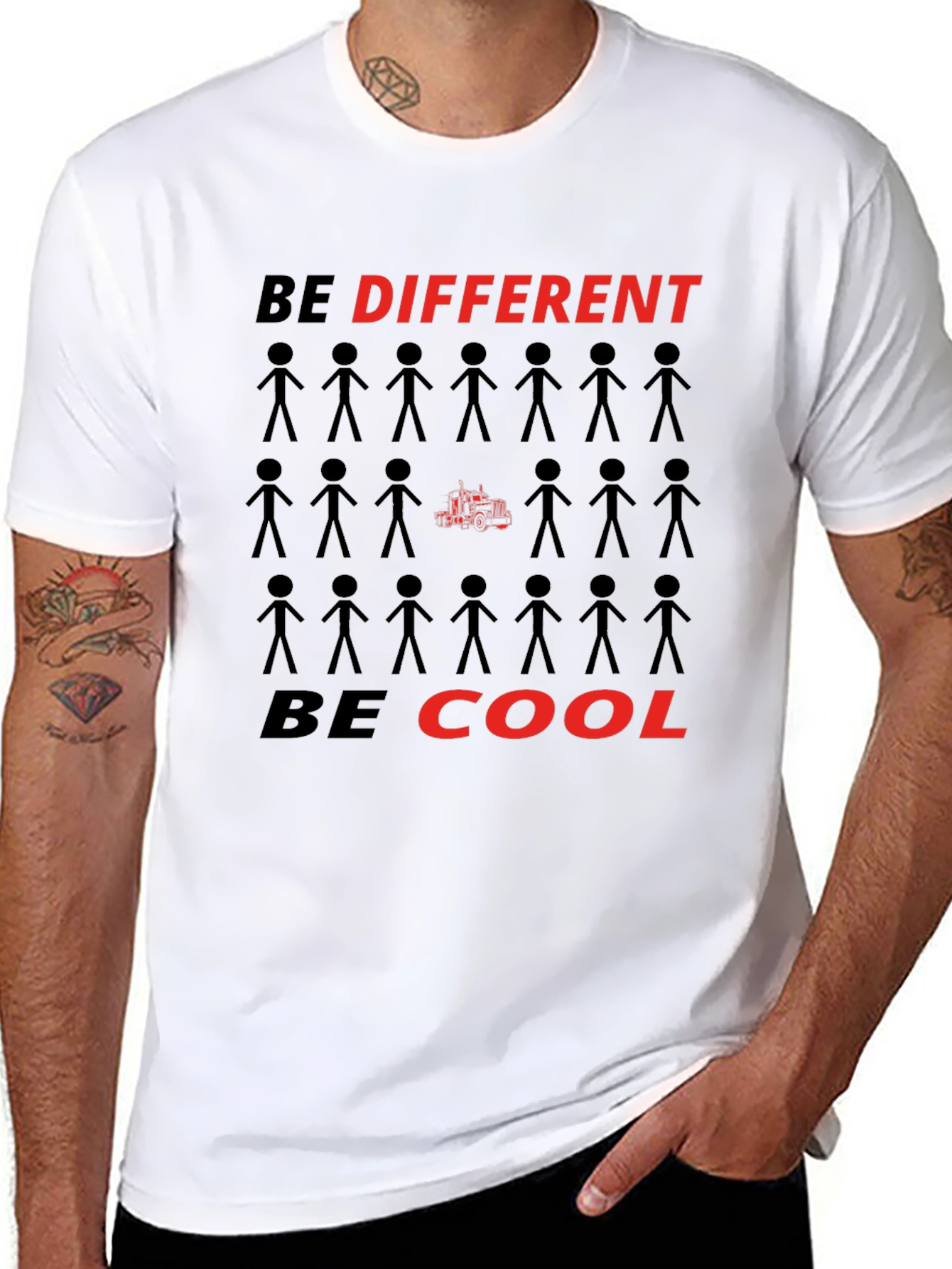 Be Different Be Cool T-Shirt