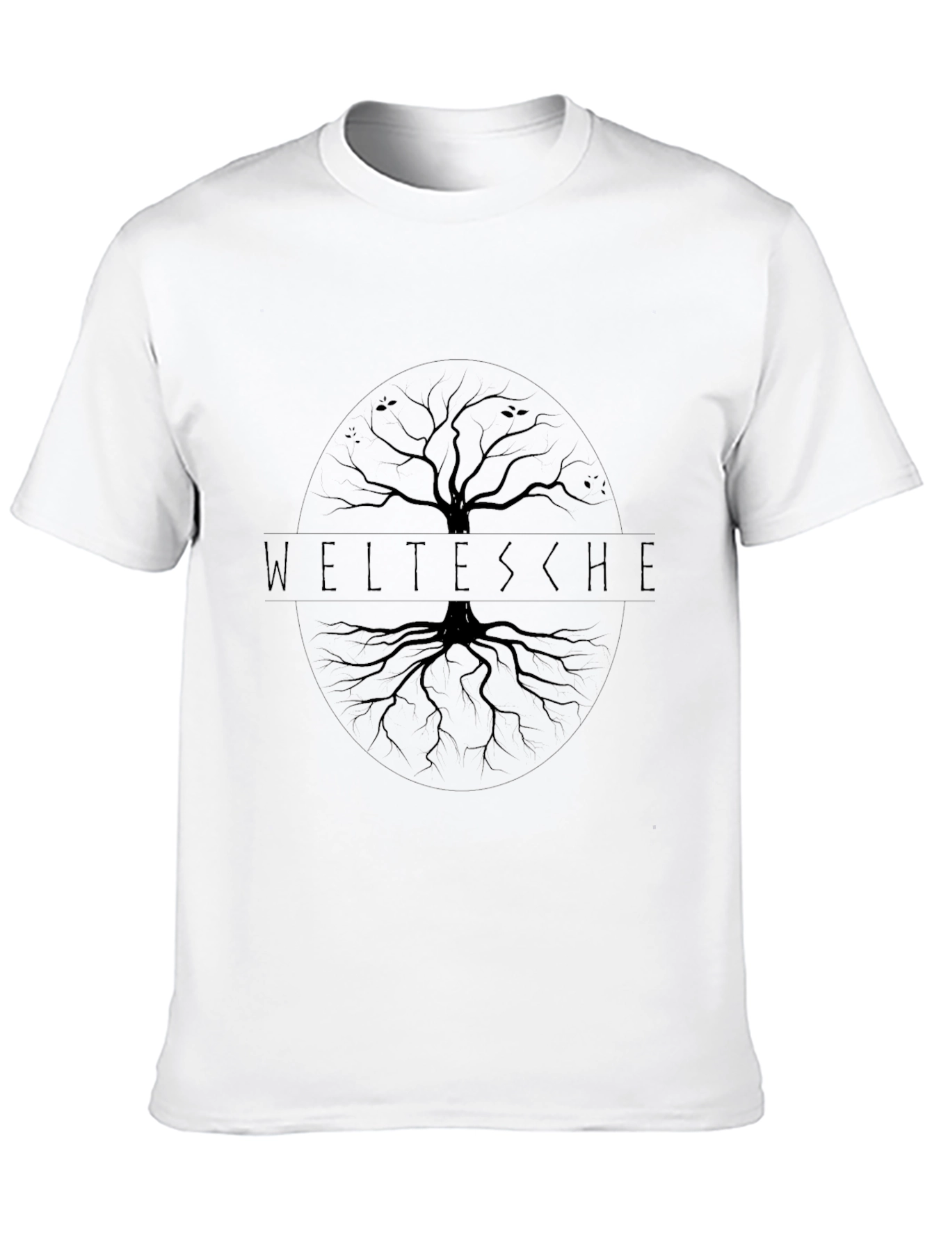 Weltesche Tree of Life Black T-Shirt