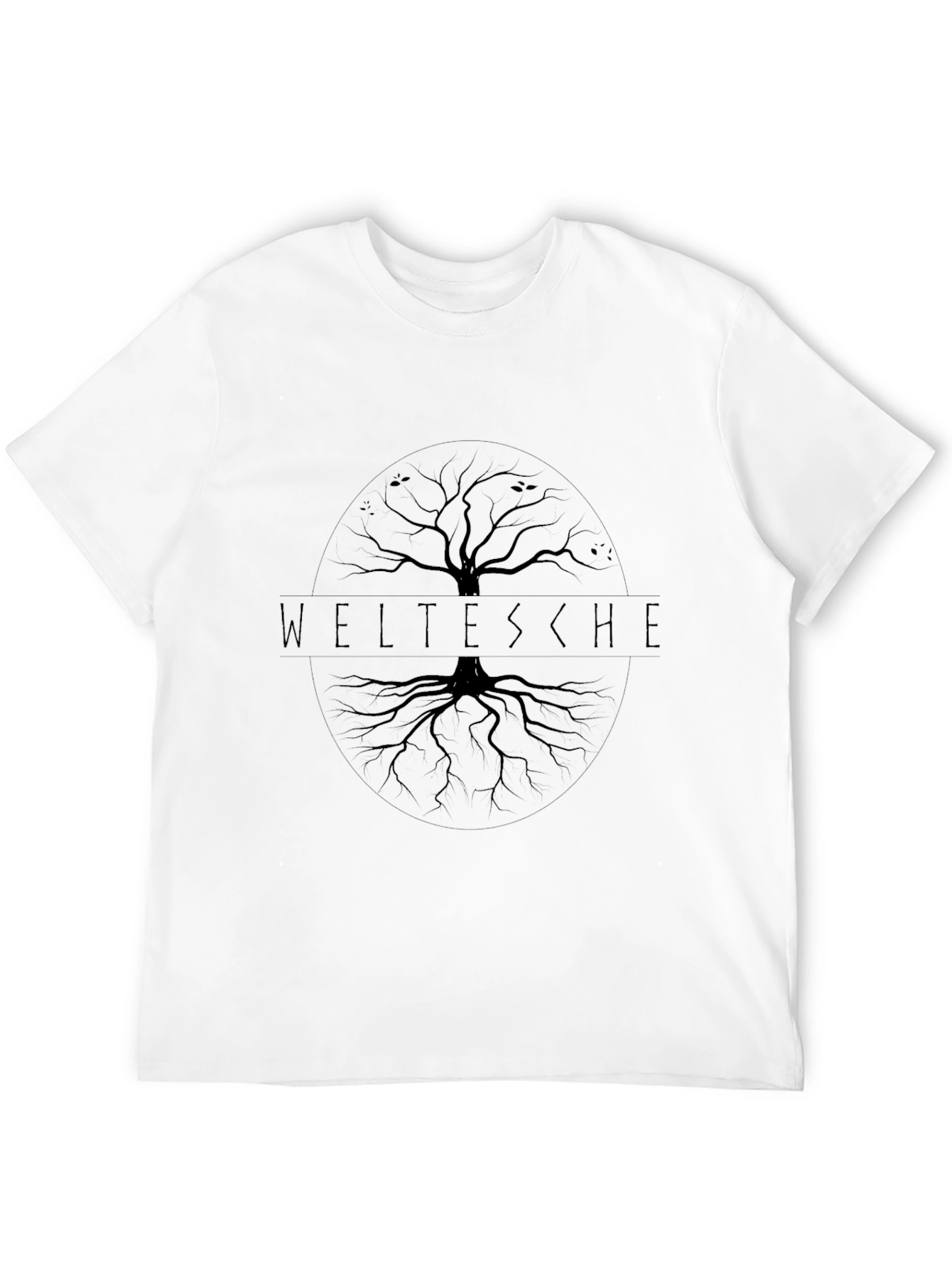 Weltesche Tree of Life Black T-Shirt