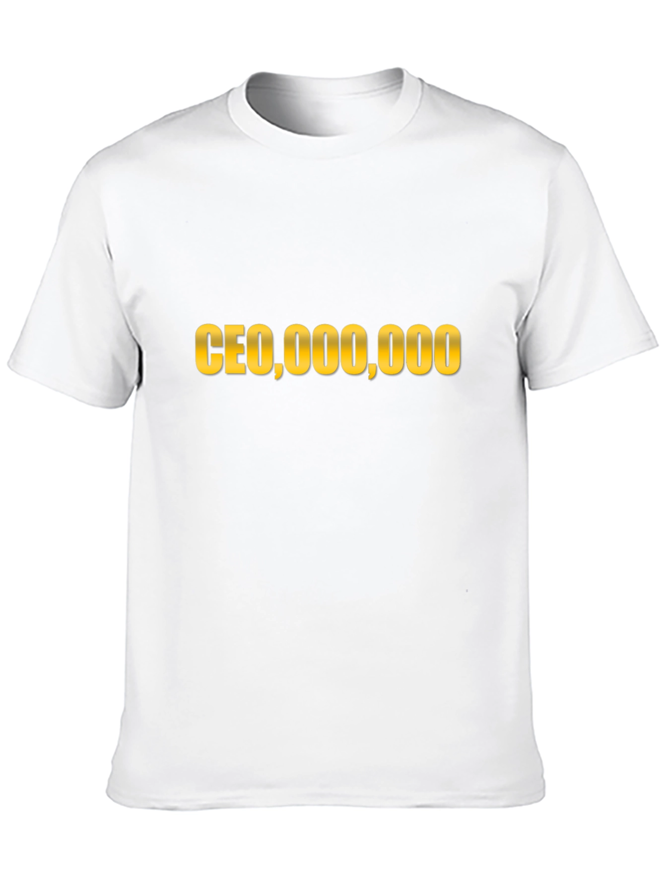 CEO Millionaire Black T-Shirt